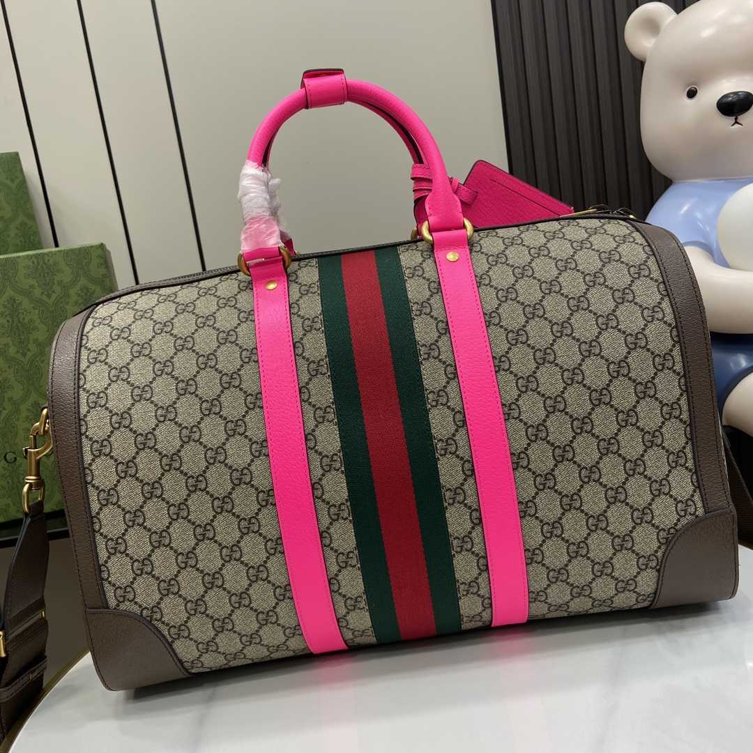 Gucci Savoy Medium Duffle Bag  - DesignerGu