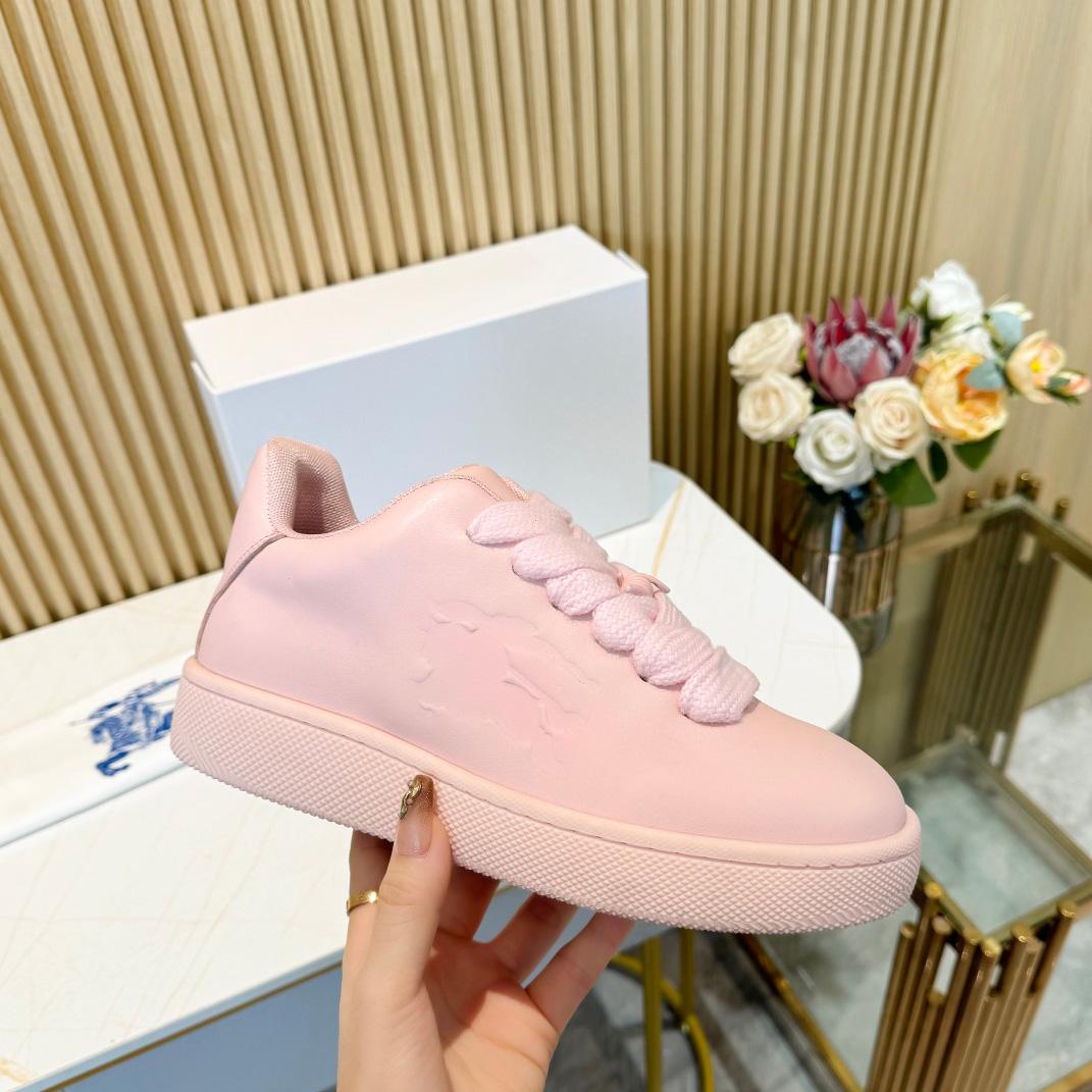 Burberry Leather Box Sneakers - DesignerGu