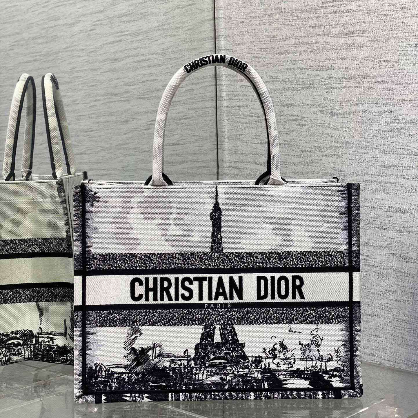 Dior Medium Dior Book Tote - DesignerGu