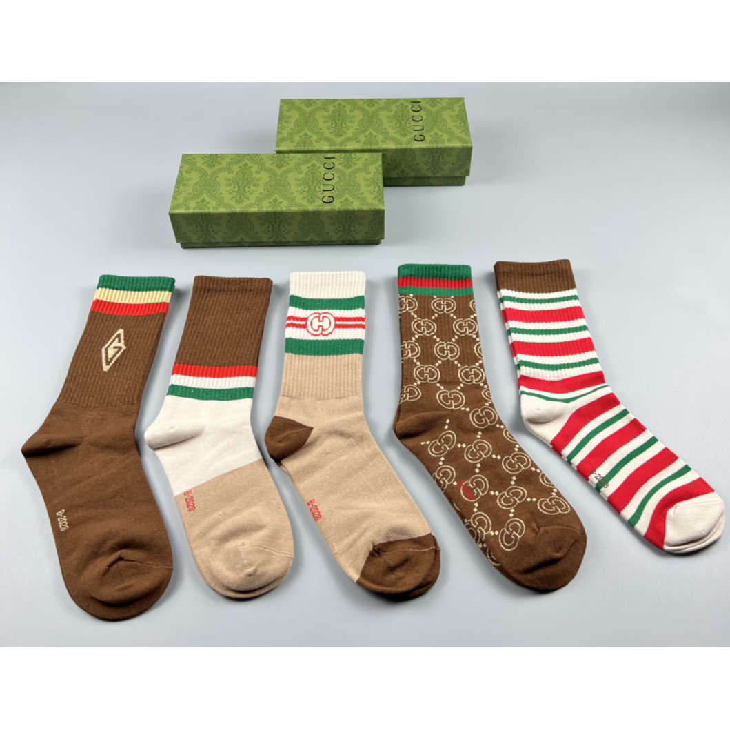 Gucci Socks/Box - DesignerGu