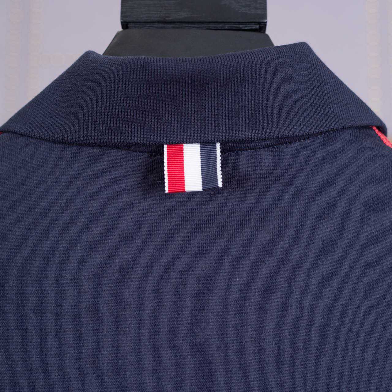 Thom Browne Cotton Piqué Polo Shirt   TB1795 - DesignerGu