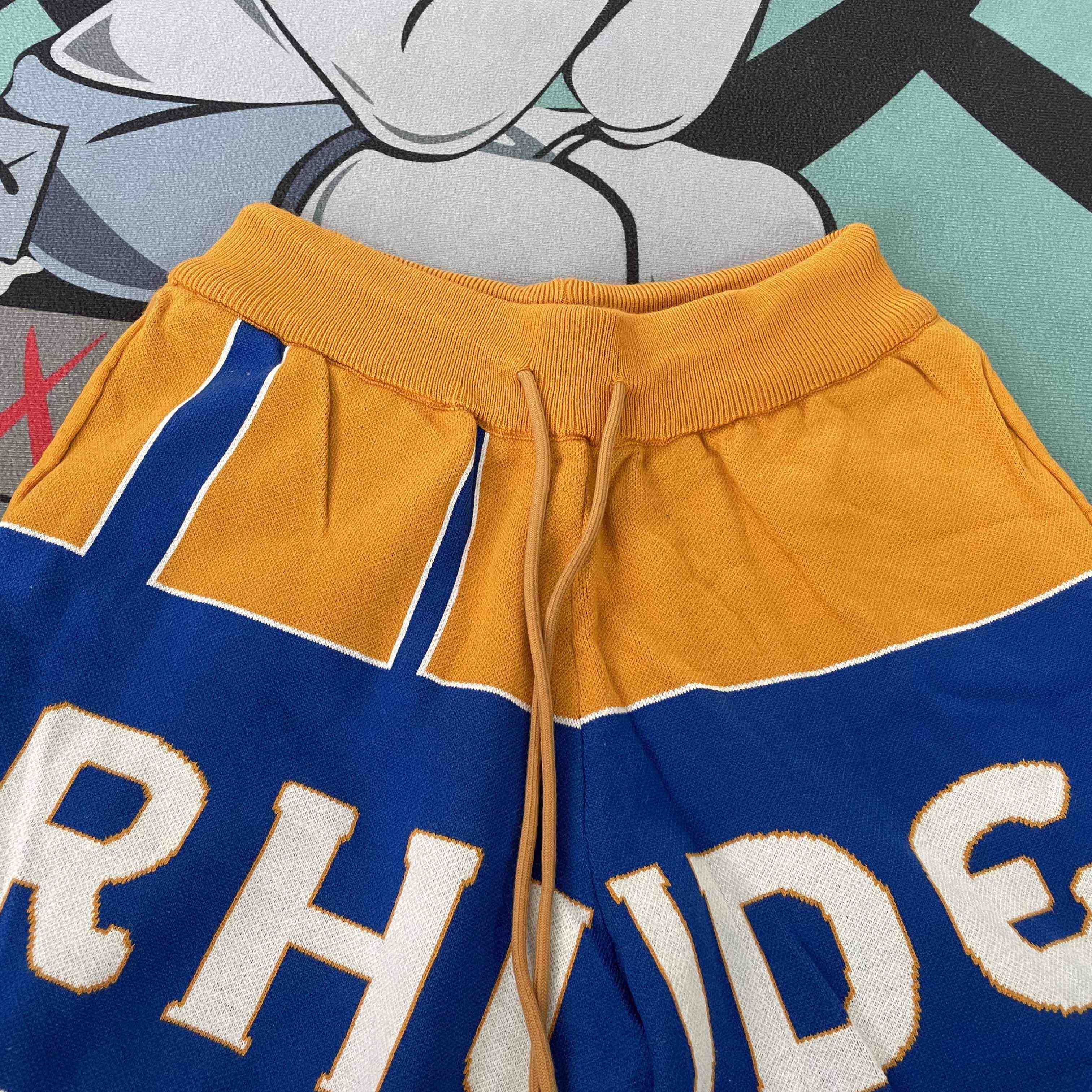 Rhude Knit Jacquard Shorts - DesignerGu