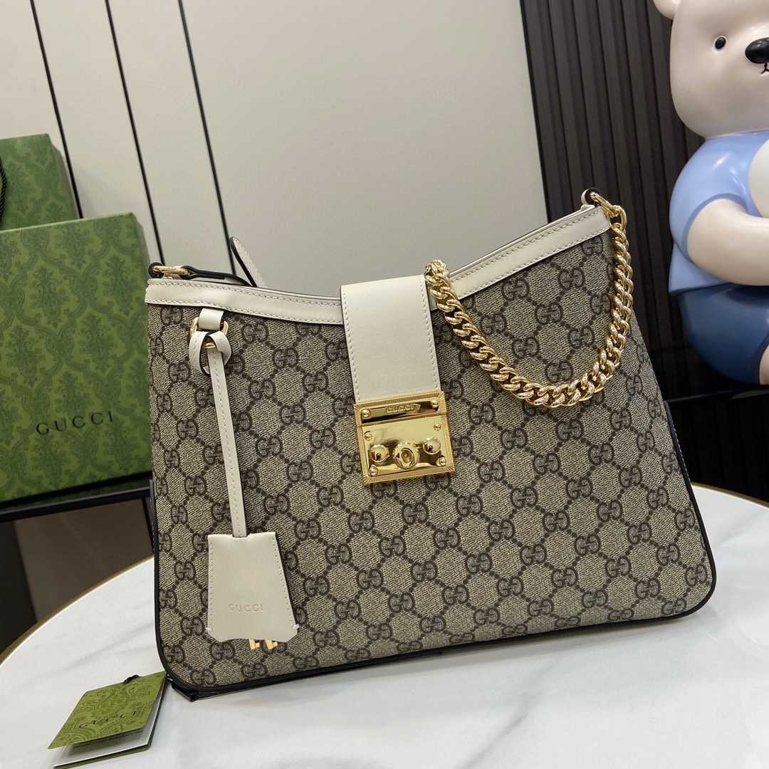 Gucci Padlock GG Medium Shoulder Bag - DesignerGu