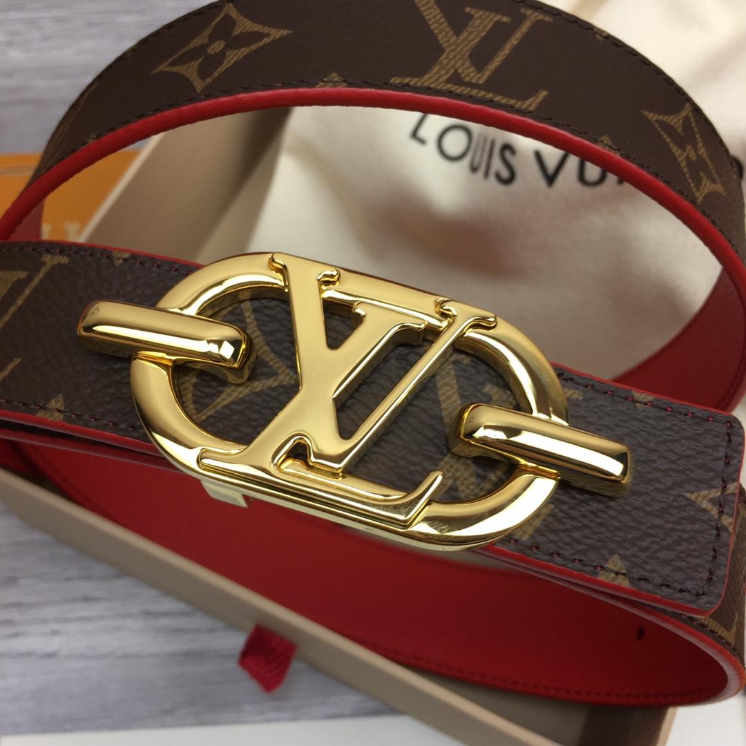 Louis Vuitton 30MM Reversible Belt - DesignerGu