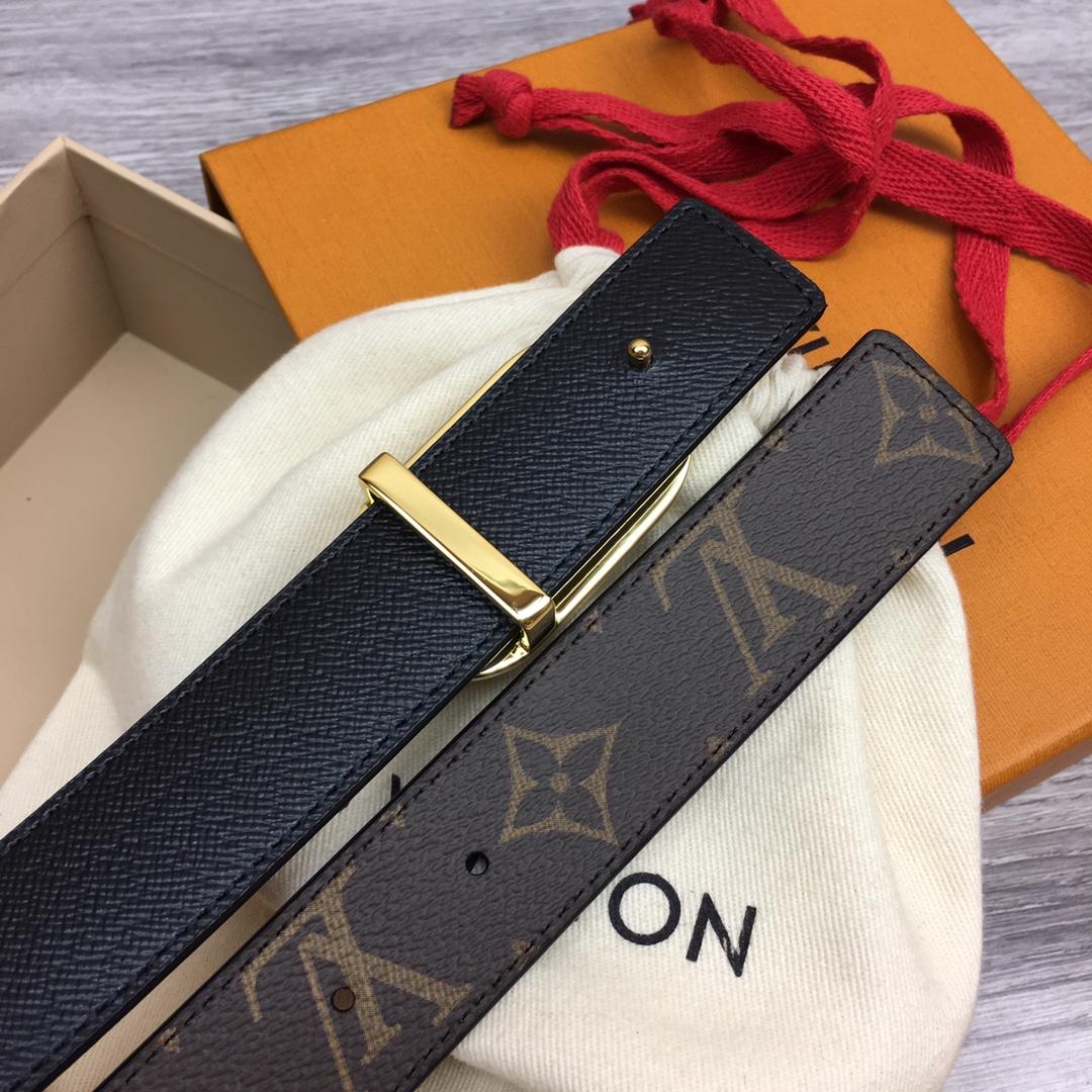 Louis Vuitton 30MM Reversible Belt - DesignerGu