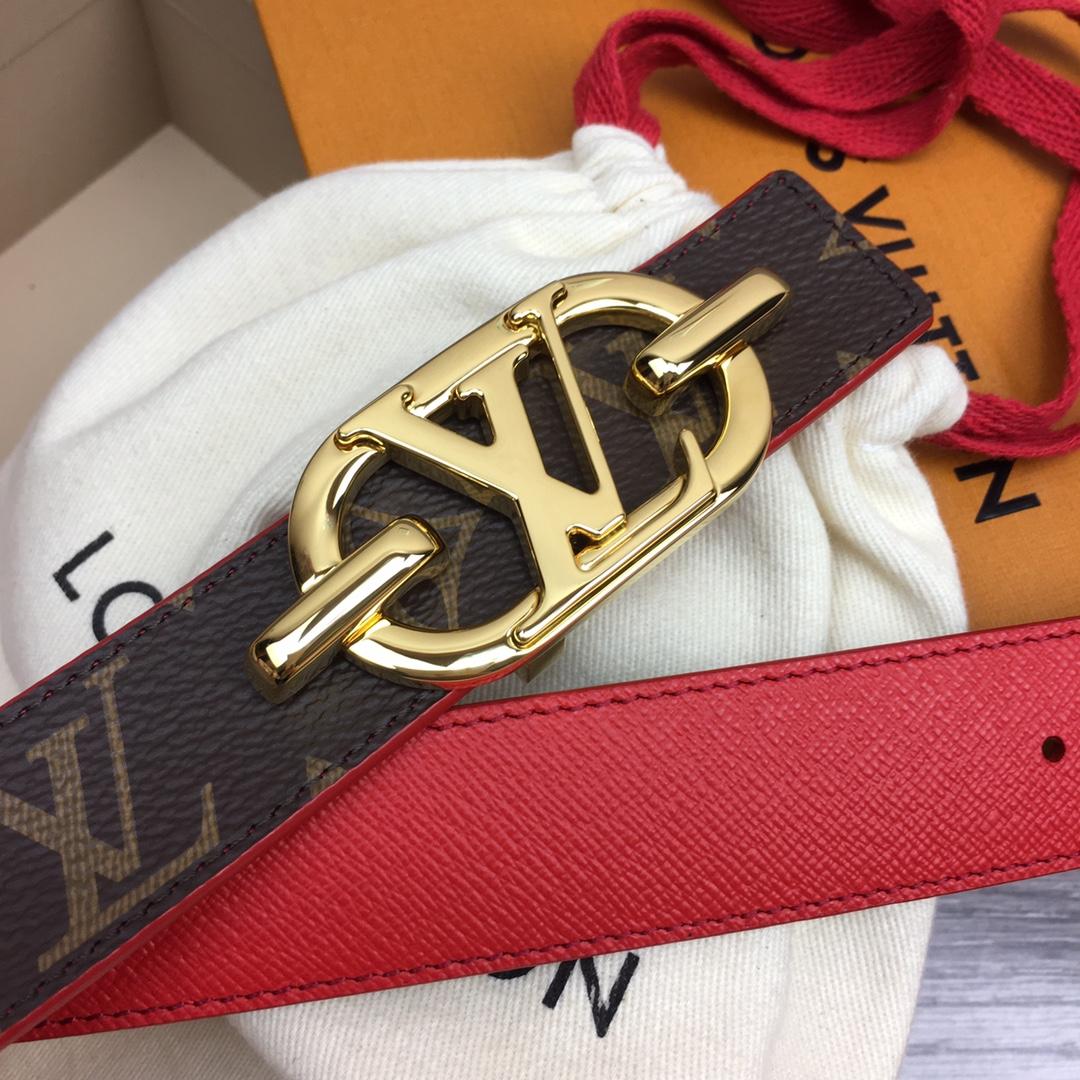 Louis Vuitton 30MM Reversible Belt - DesignerGu