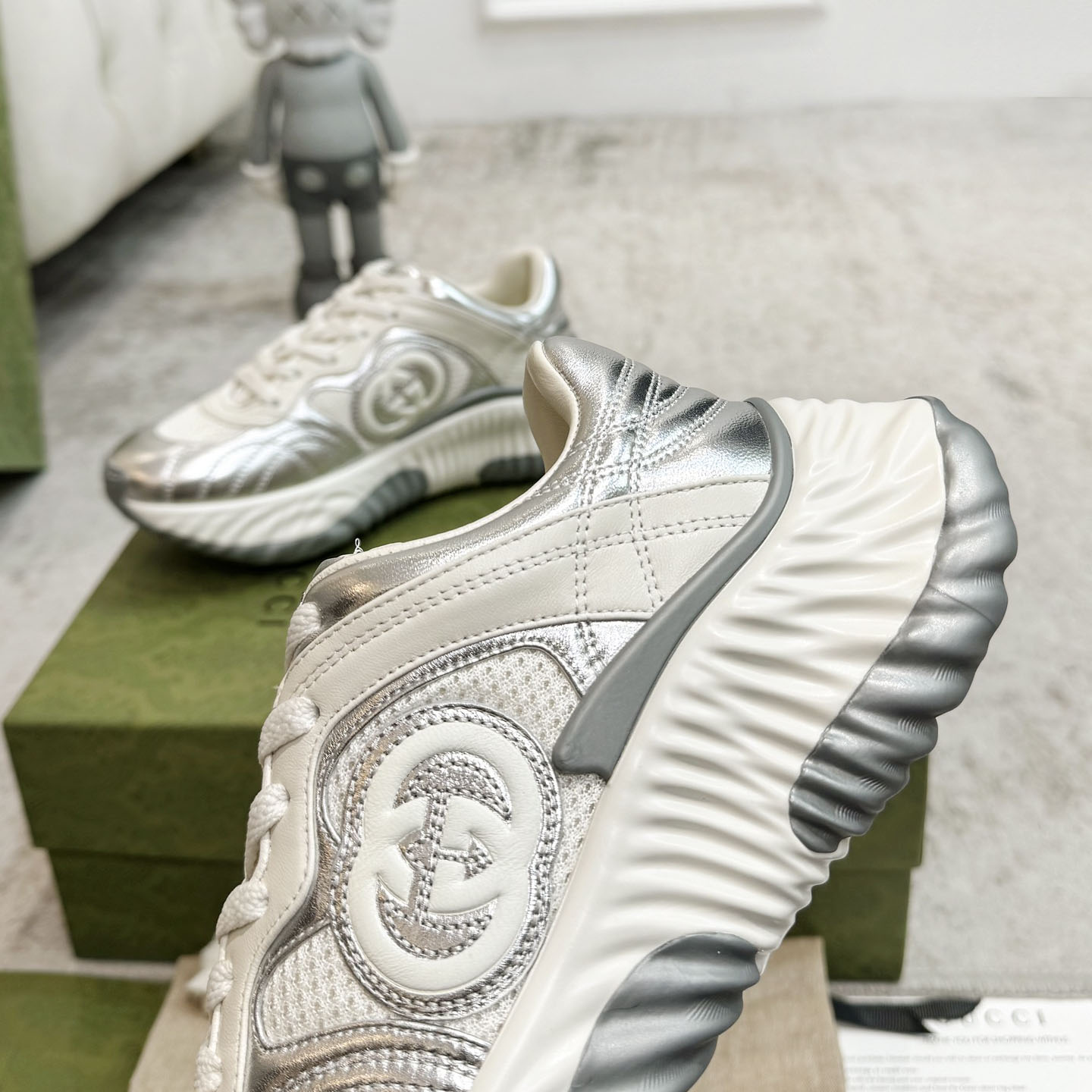 Gucci Ripple Trainer - DesignerGu