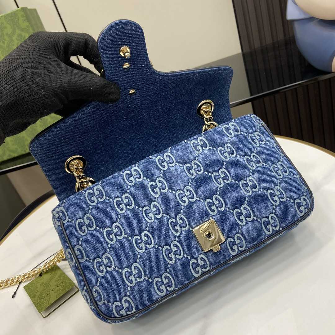 Gucci GG Marmont Small Shoulder Bag - DesignerGu