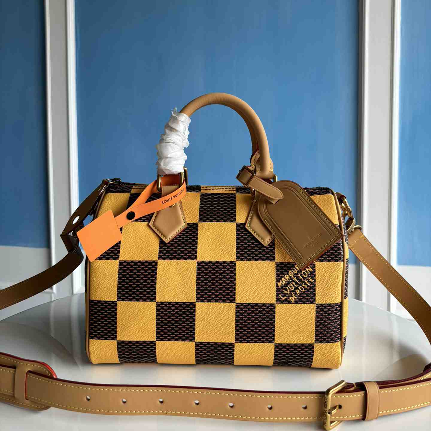 Louis Vuitton Speedy 25 Bandoulière Damier Pop   N40584 - DesignerGu