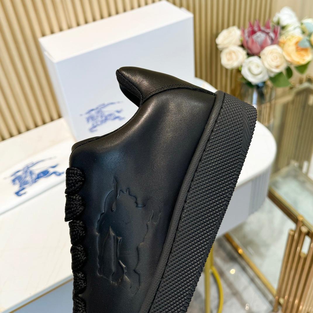 Burberry Leather Box Sneakers - DesignerGu