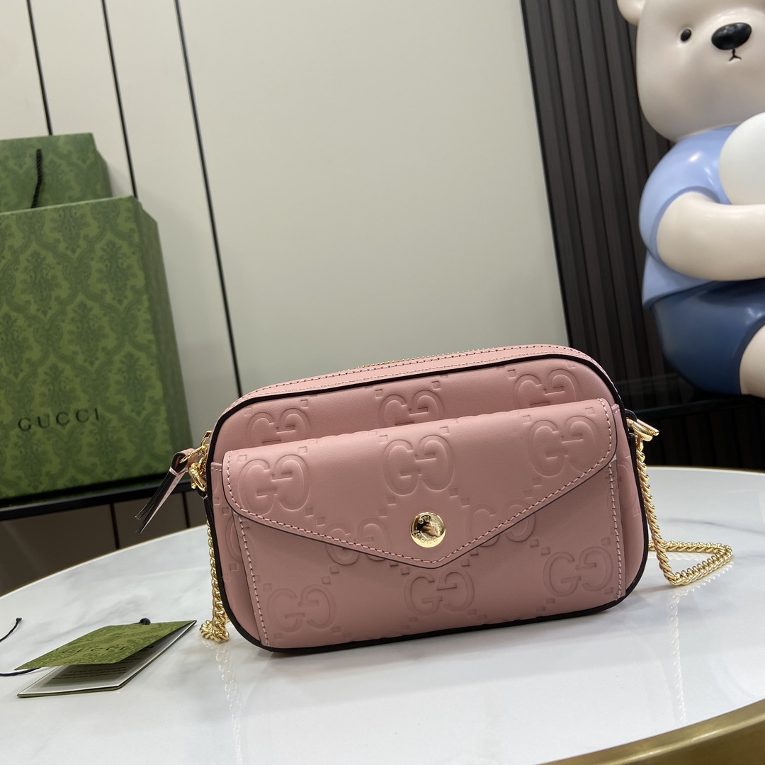 Gucci GG Super Mini Shoulder Bag - DesignerGu