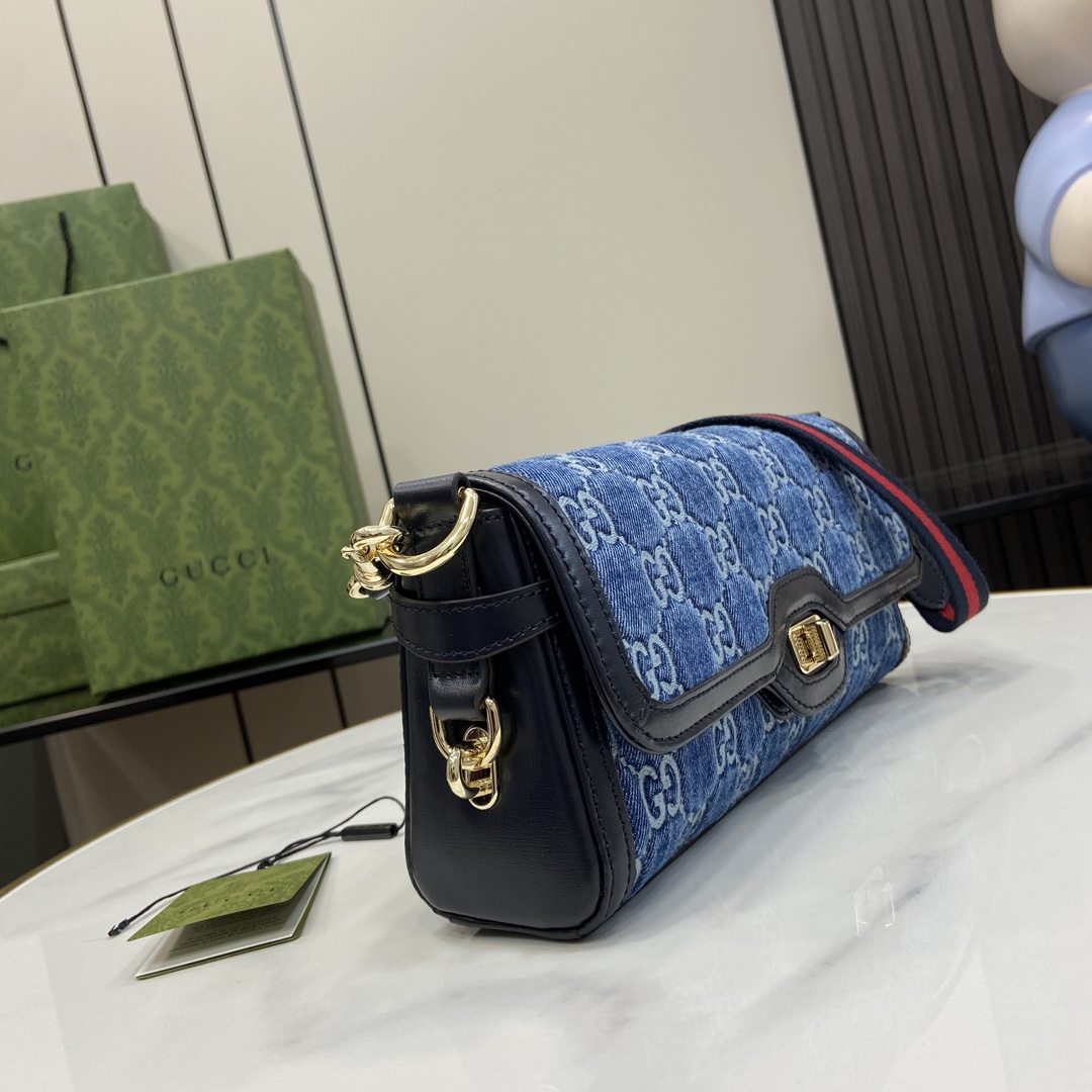 Gucci Luce Small Shoulder Bag - DesignerGu