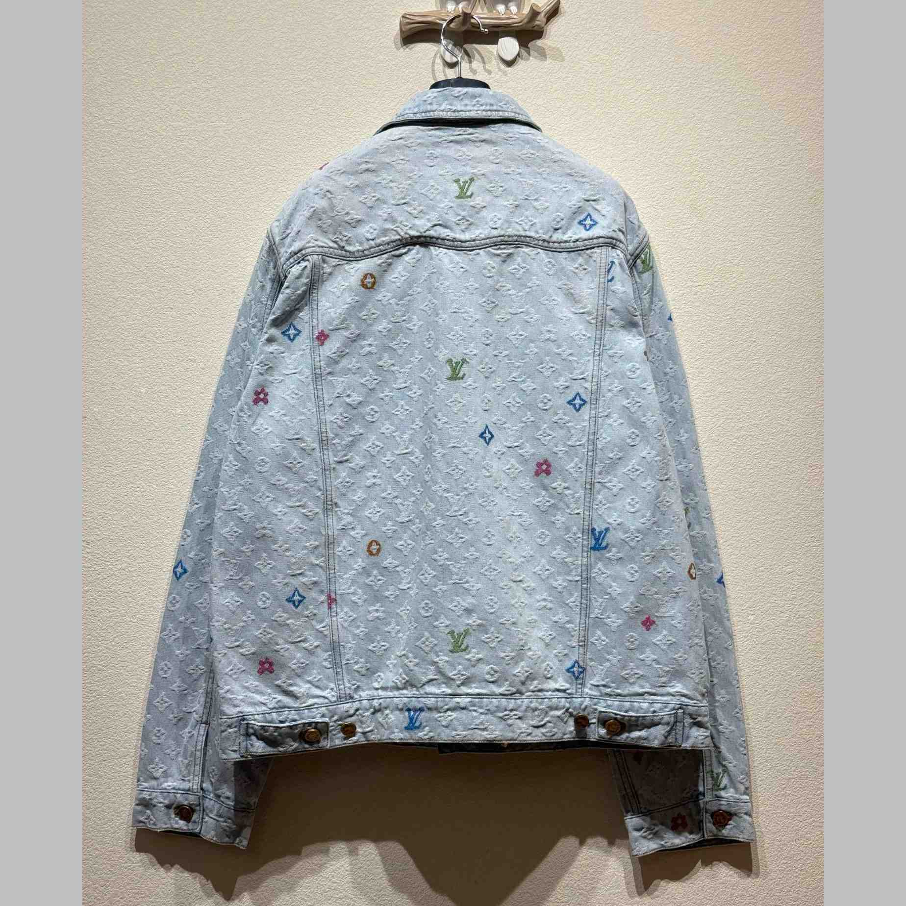 Louis Vuitton Monogram Denim Jacket - DesignerGu