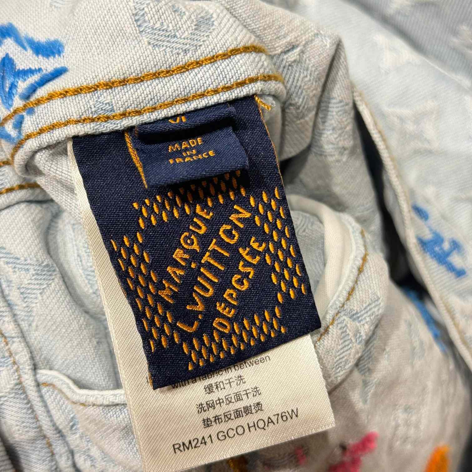 Louis Vuitton Monogram Denim Jacket - DesignerGu