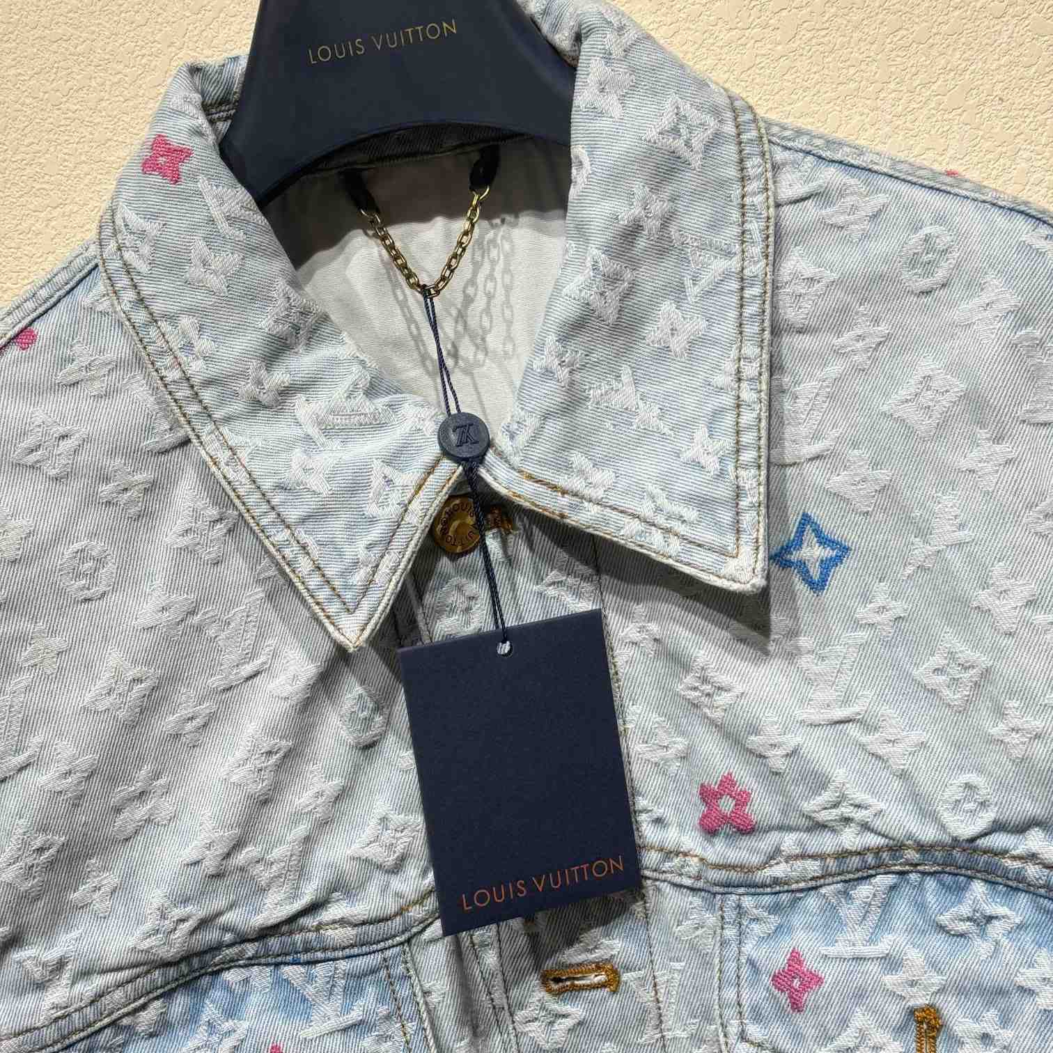 Louis Vuitton Monogram Denim Jacket - DesignerGu