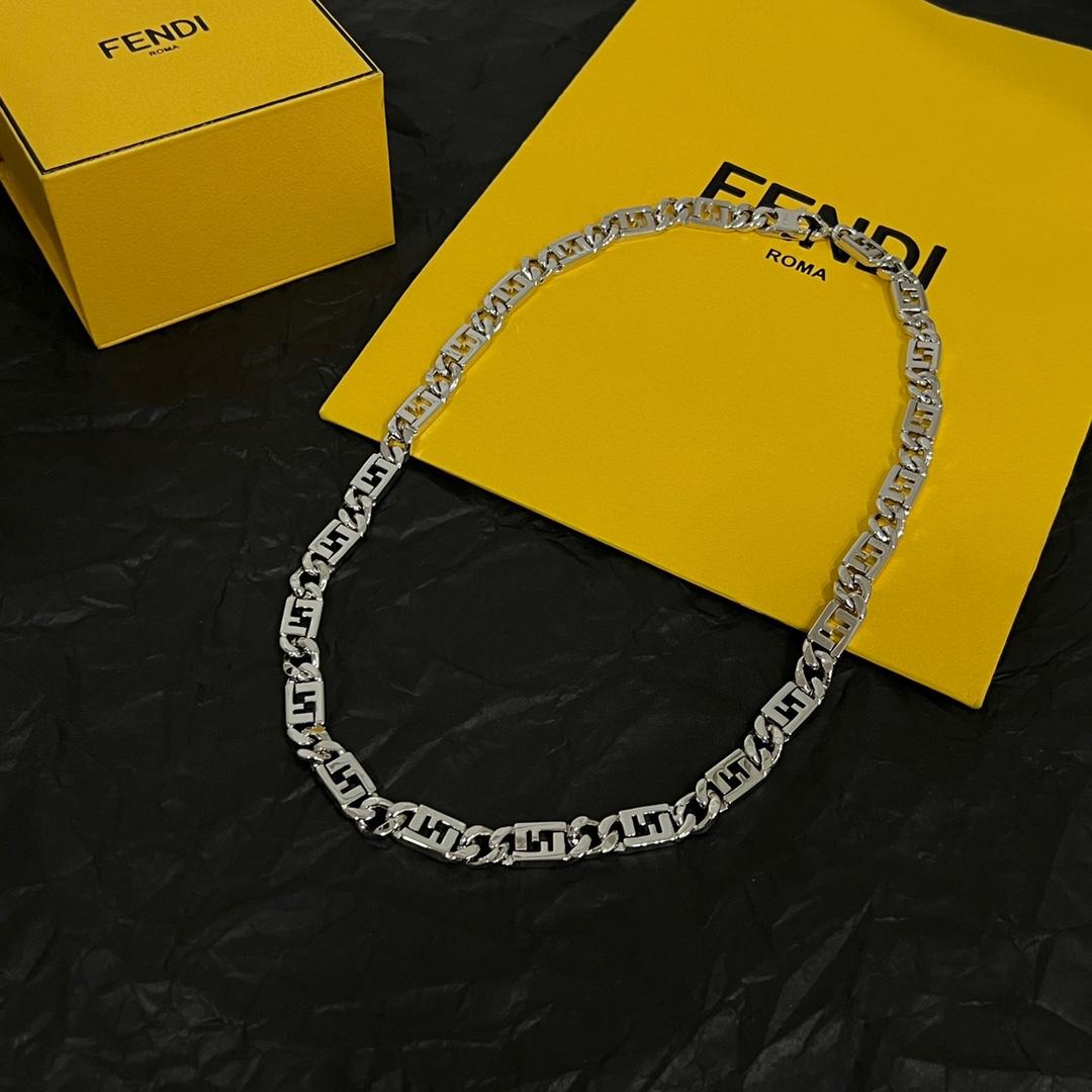 Fendi O’Lock Necklace - DesignerGu