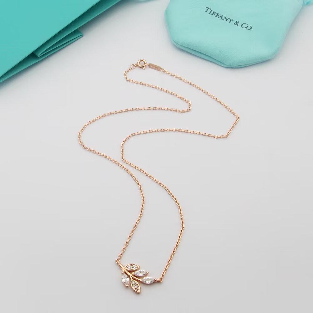 Tiffany & Co. Diamond Vine Pendant - DesignerGu