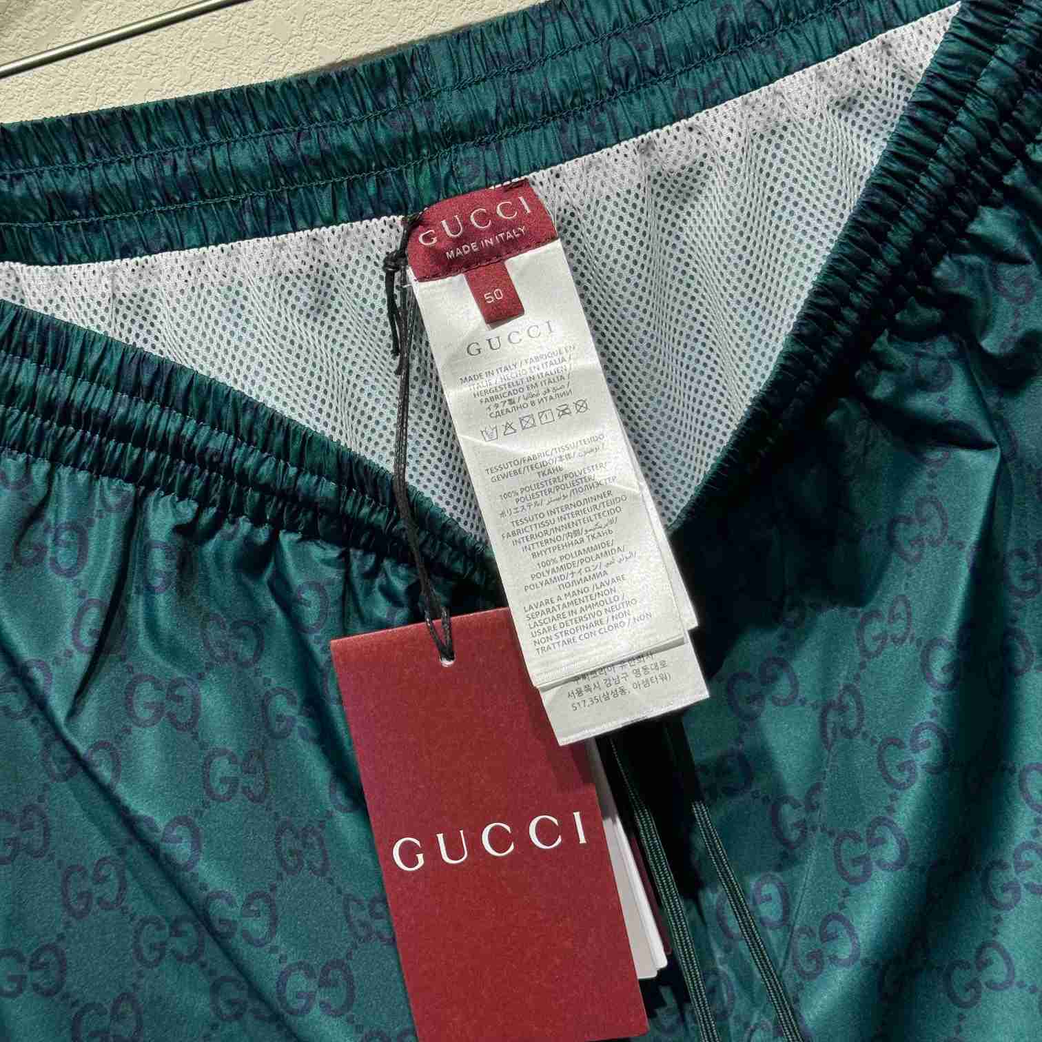 Gucci GG Print Nylon Swim Short - DesignerGu