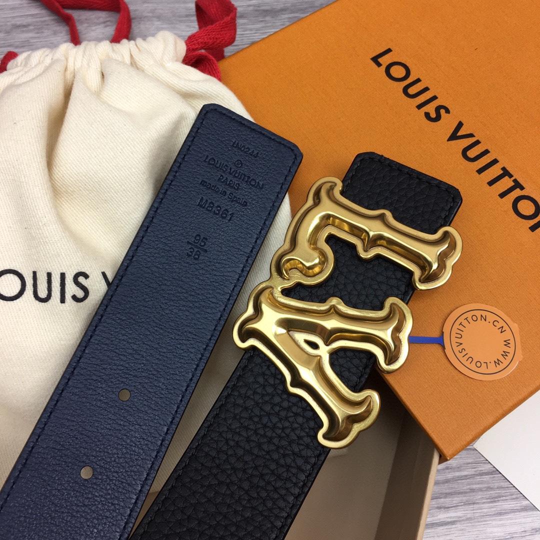 Louis Vuitton LV Ranch 40mm Reversible Belt    - DesignerGu