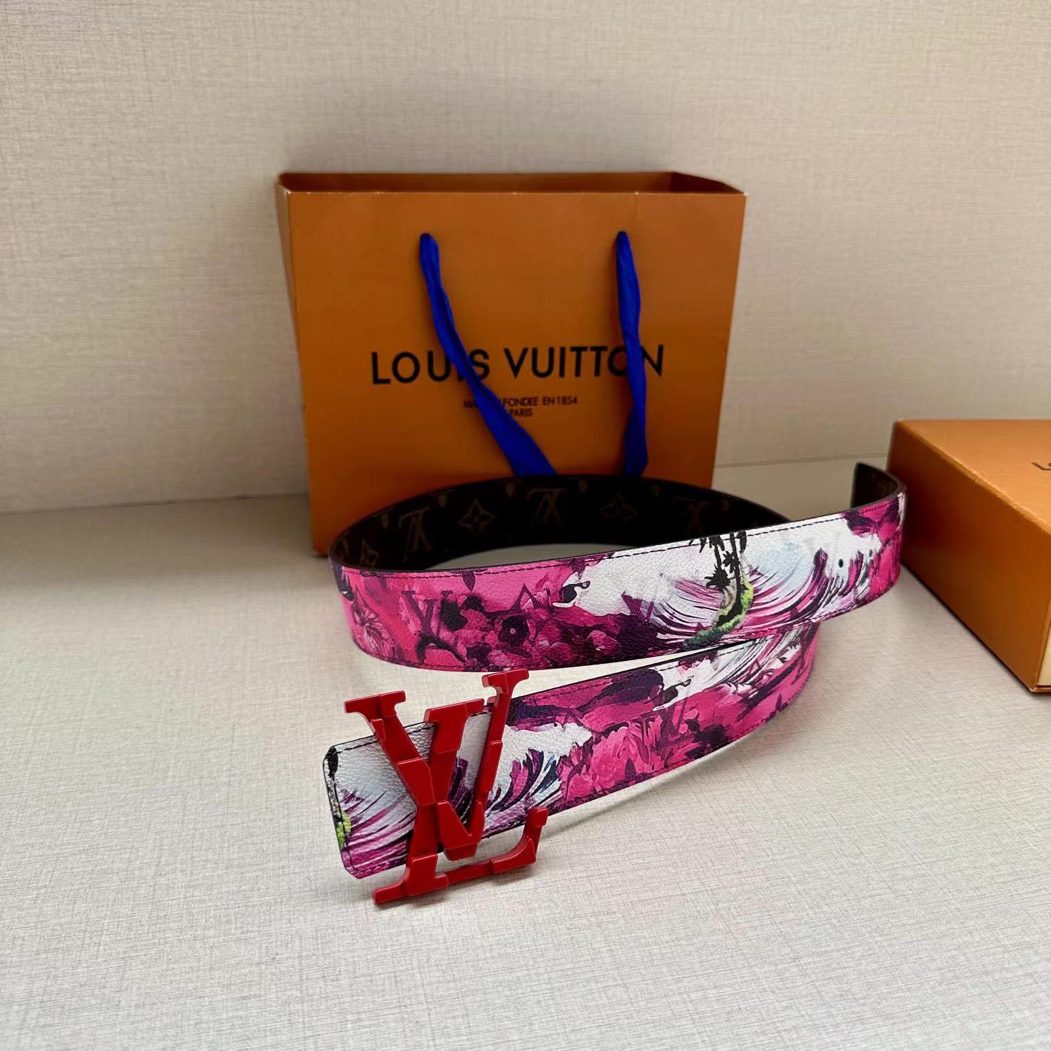 Louis Vuitton LV Tag 40mm Reversible Belt - DesignerGu