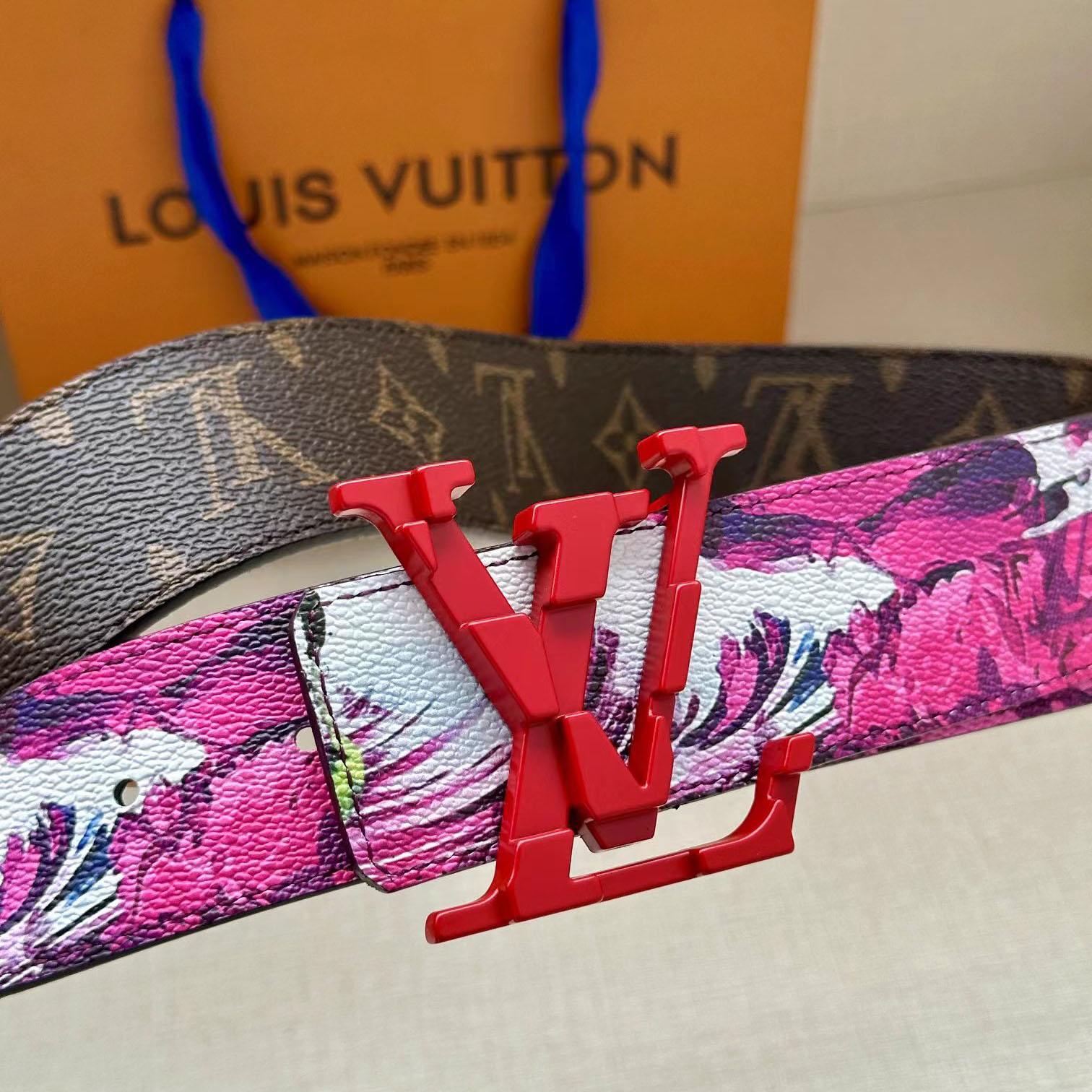 Louis Vuitton LV Tag 40mm Reversible Belt - DesignerGu