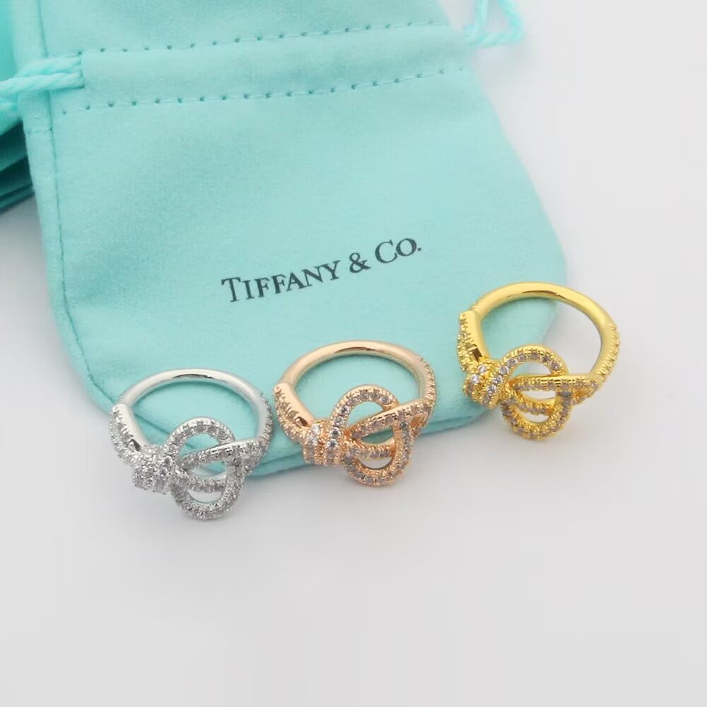 Tiffany & Co. Tiffany Keys Woven Keys Ring  - DesignerGu