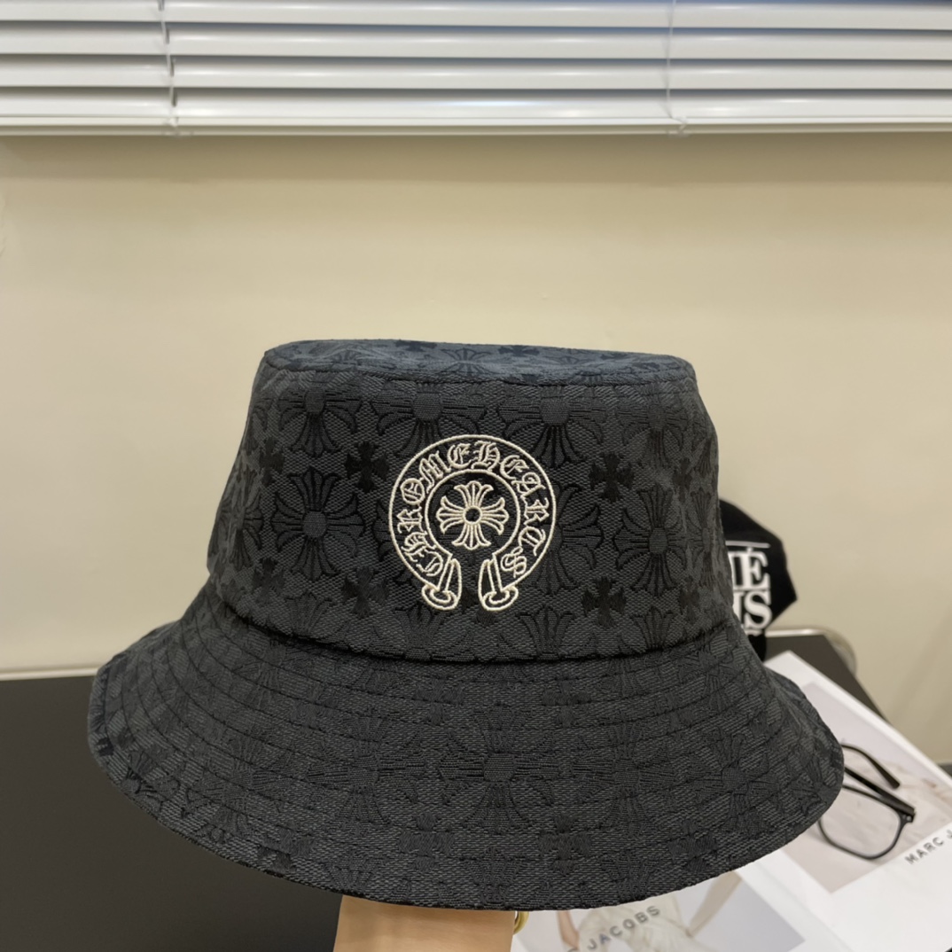 Chrome Heart Bucket Hat - DesignerGu