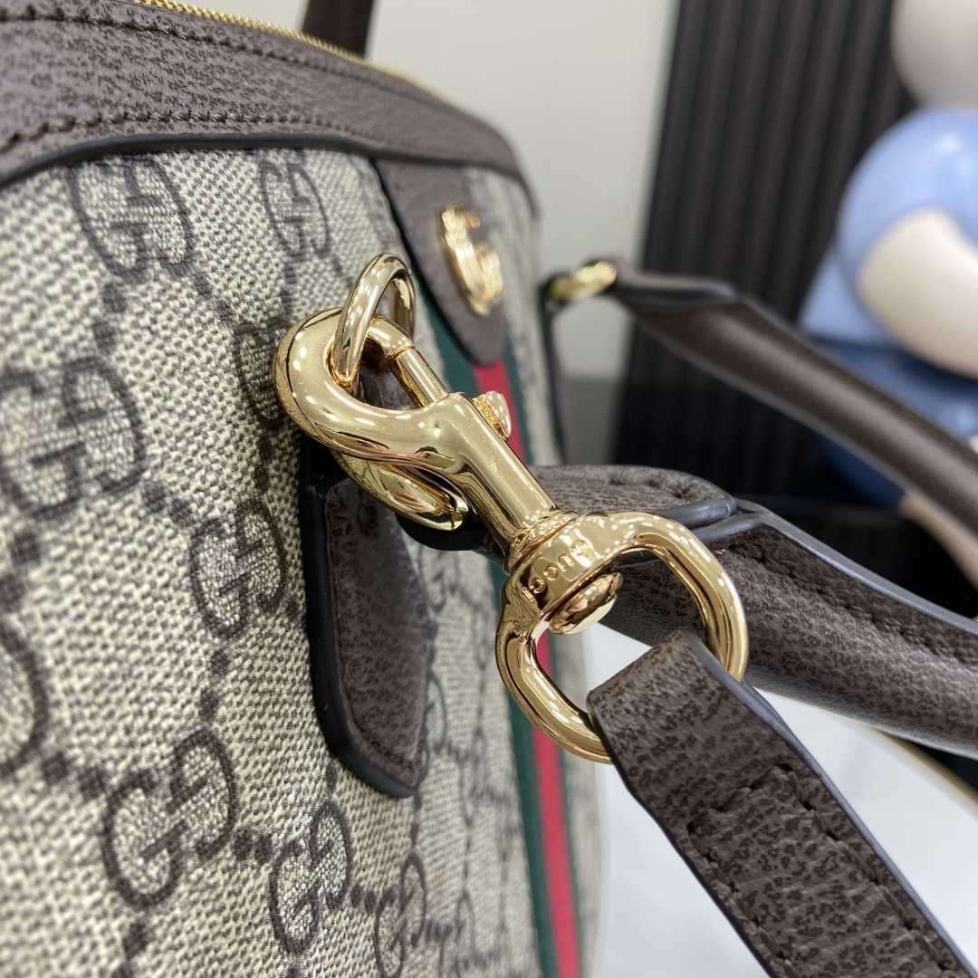 Gucci Ophidia Medium Top Handle Bag - DesignerGu