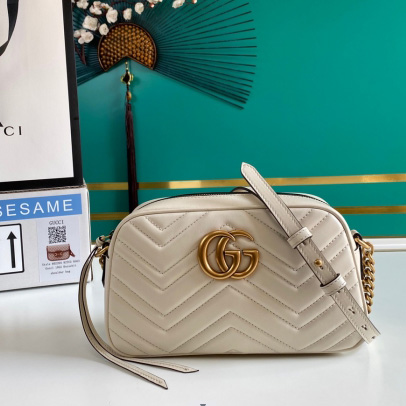 Gucci GG Marmont Small Shoulder Bag - DesignerGu