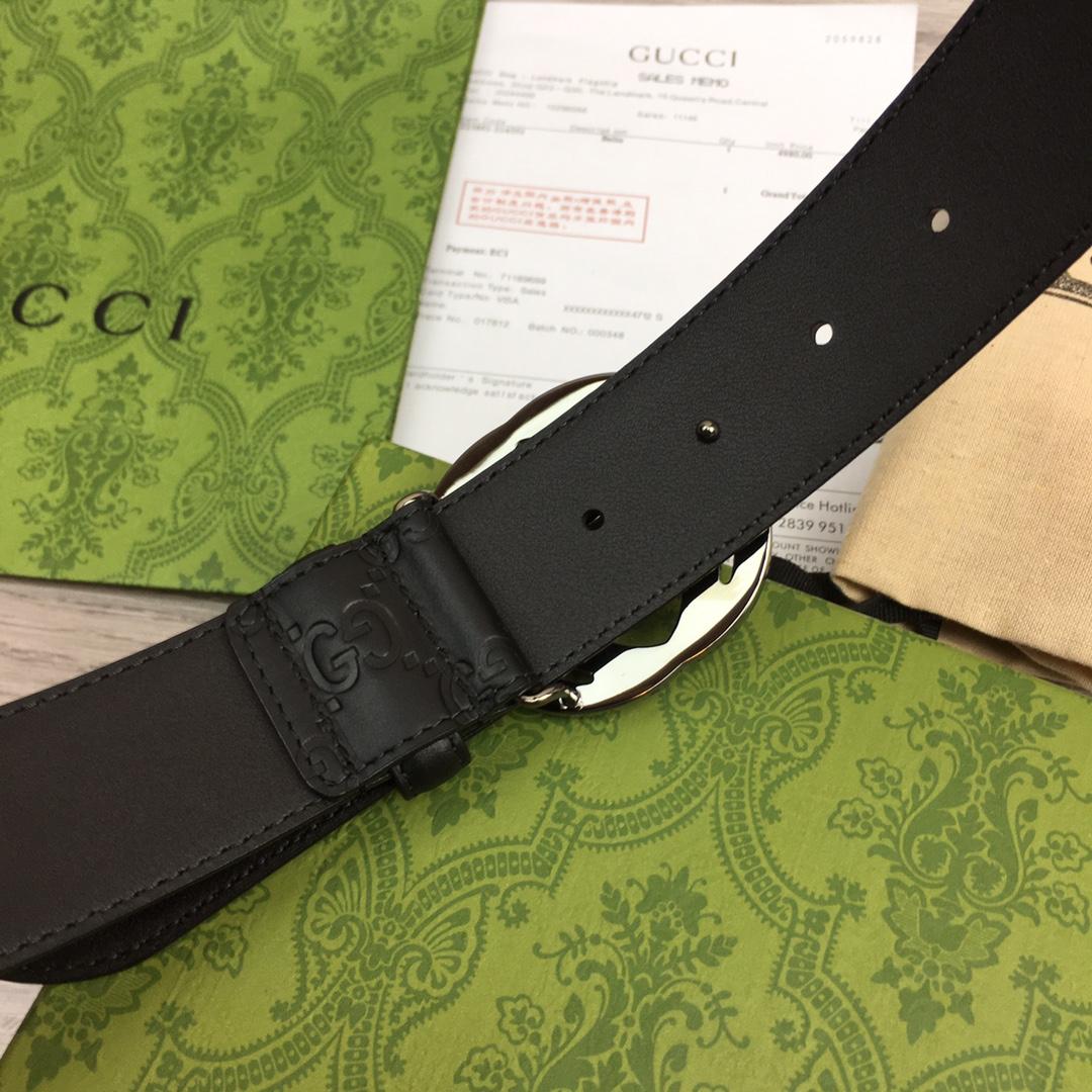 Gucci Leather Belt  40mm - DesignerGu