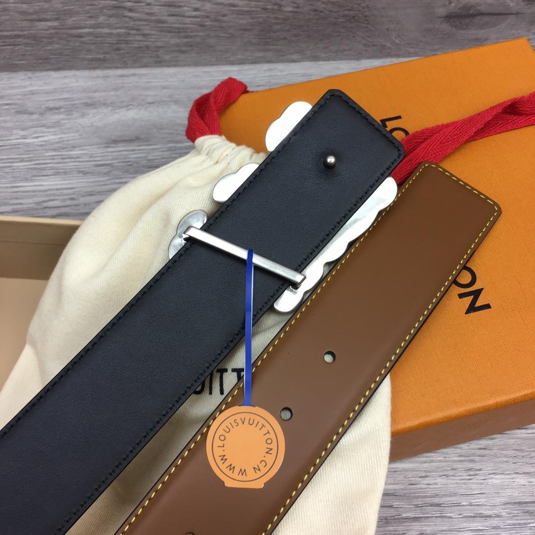 Louis Vuitton LV Ranch 40mm Reversible Belt    - DesignerGu