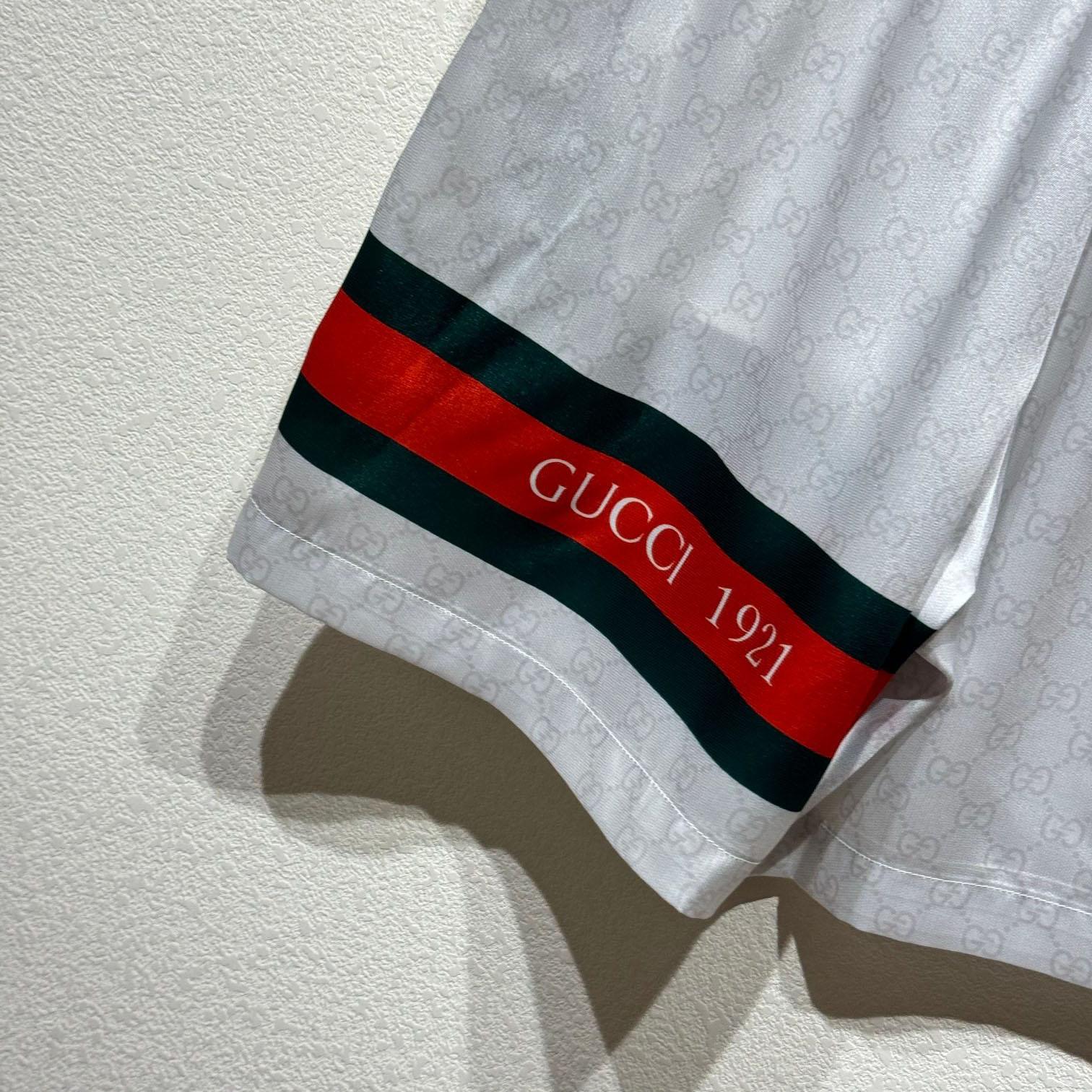 Gucci GG Nylon Jacquard Shorts - DesignerGu