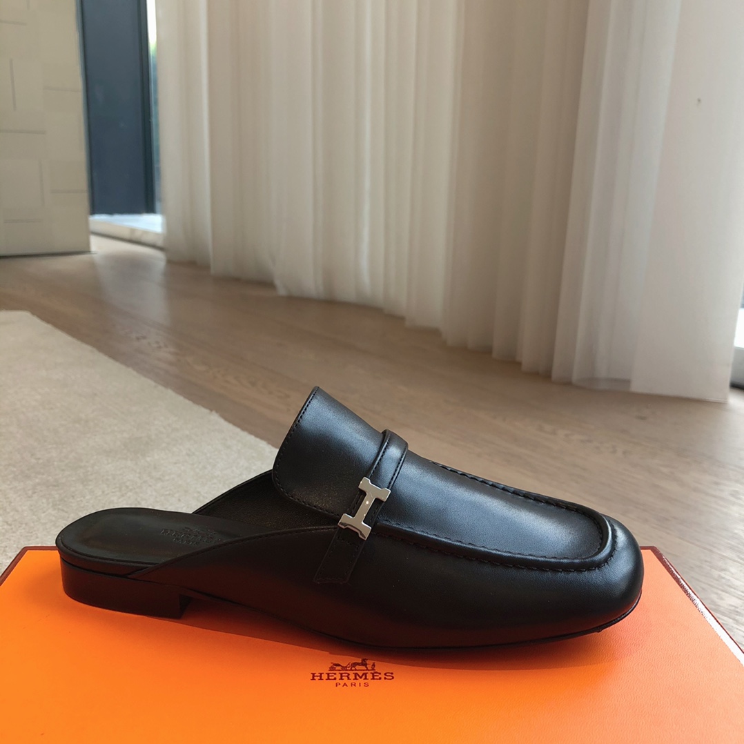 Hermes Iena Mule - DesignerGu