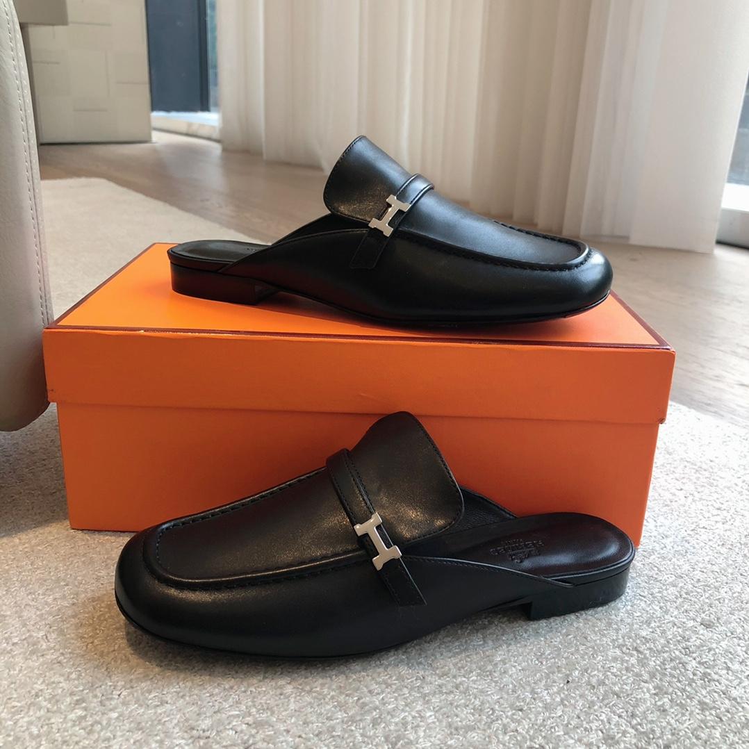 Hermes Iena Mule - DesignerGu