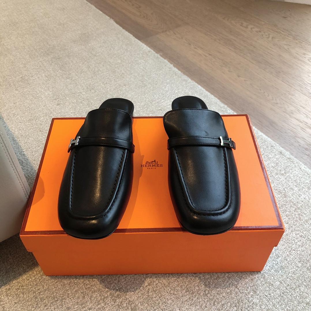 Hermes Iena Mule - DesignerGu