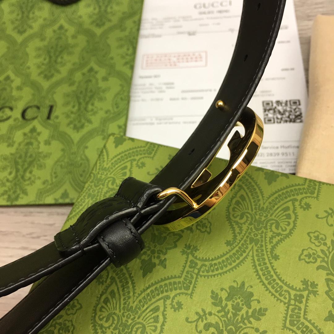 Gucci Leather Belt  40mm - DesignerGu