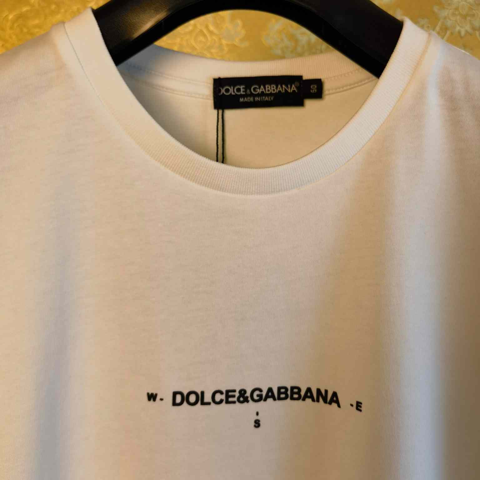 Dolce & Gabbana Short-sleeved Marina-print T-shirt - DesignerGu