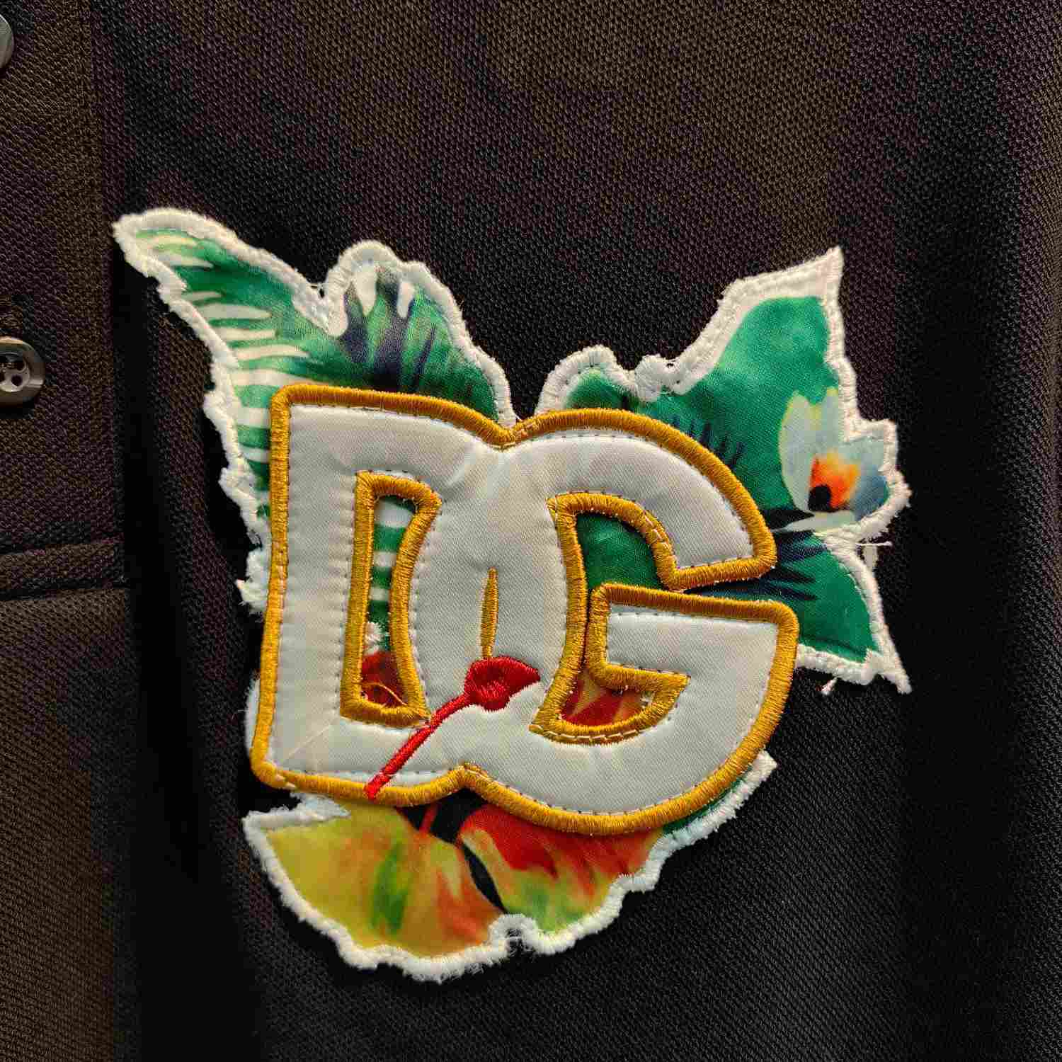 Dolce & Gabbana DG Logo Polo Shirt  - DesignerGu