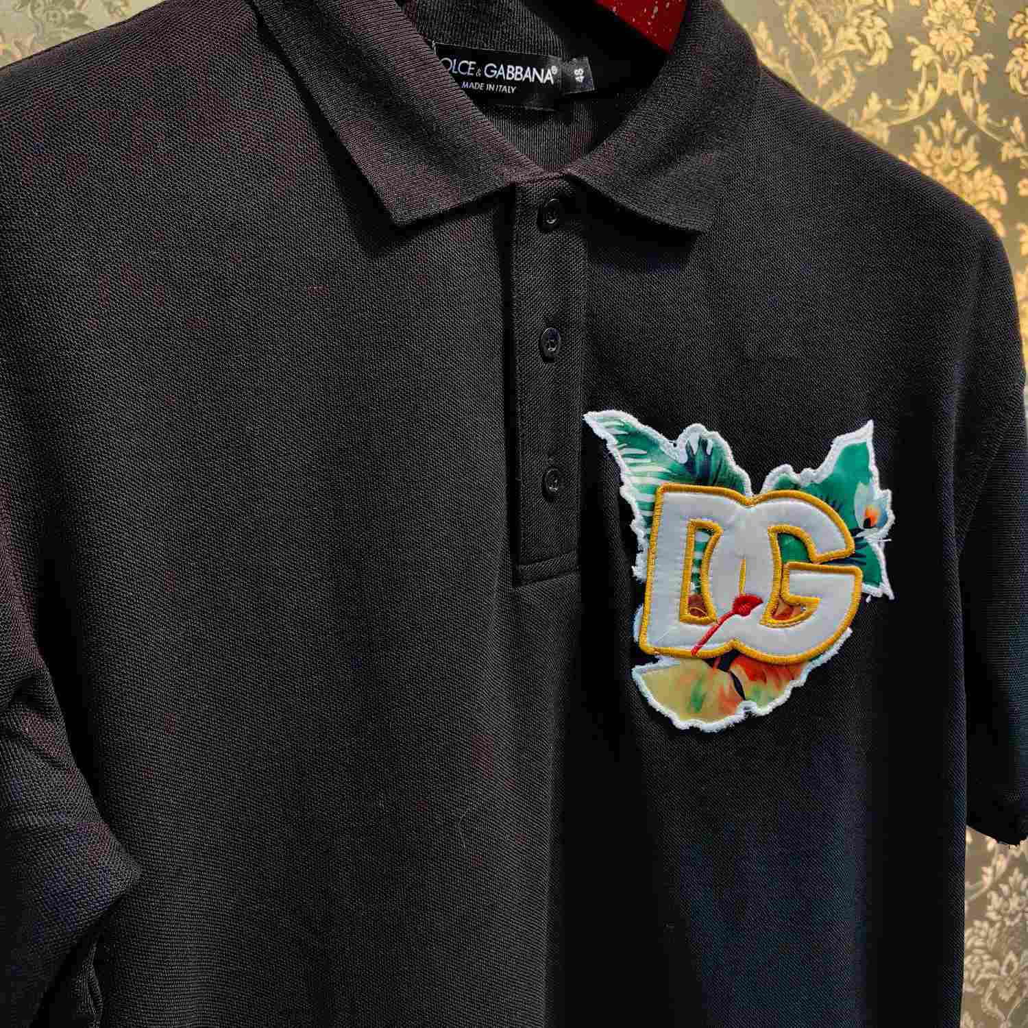 Dolce & Gabbana DG Logo Polo Shirt  - DesignerGu