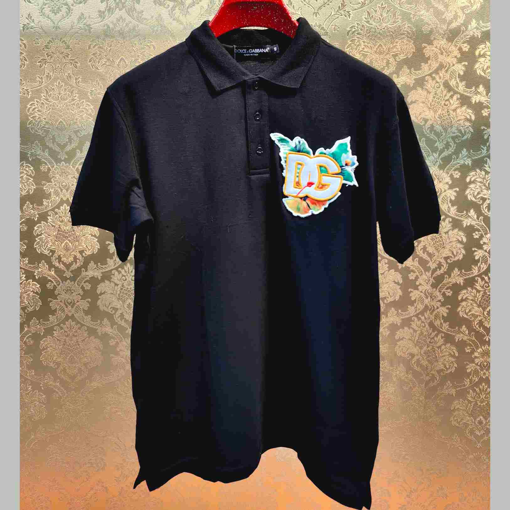 Dolce & Gabbana DG Logo Polo Shirt  - DesignerGu