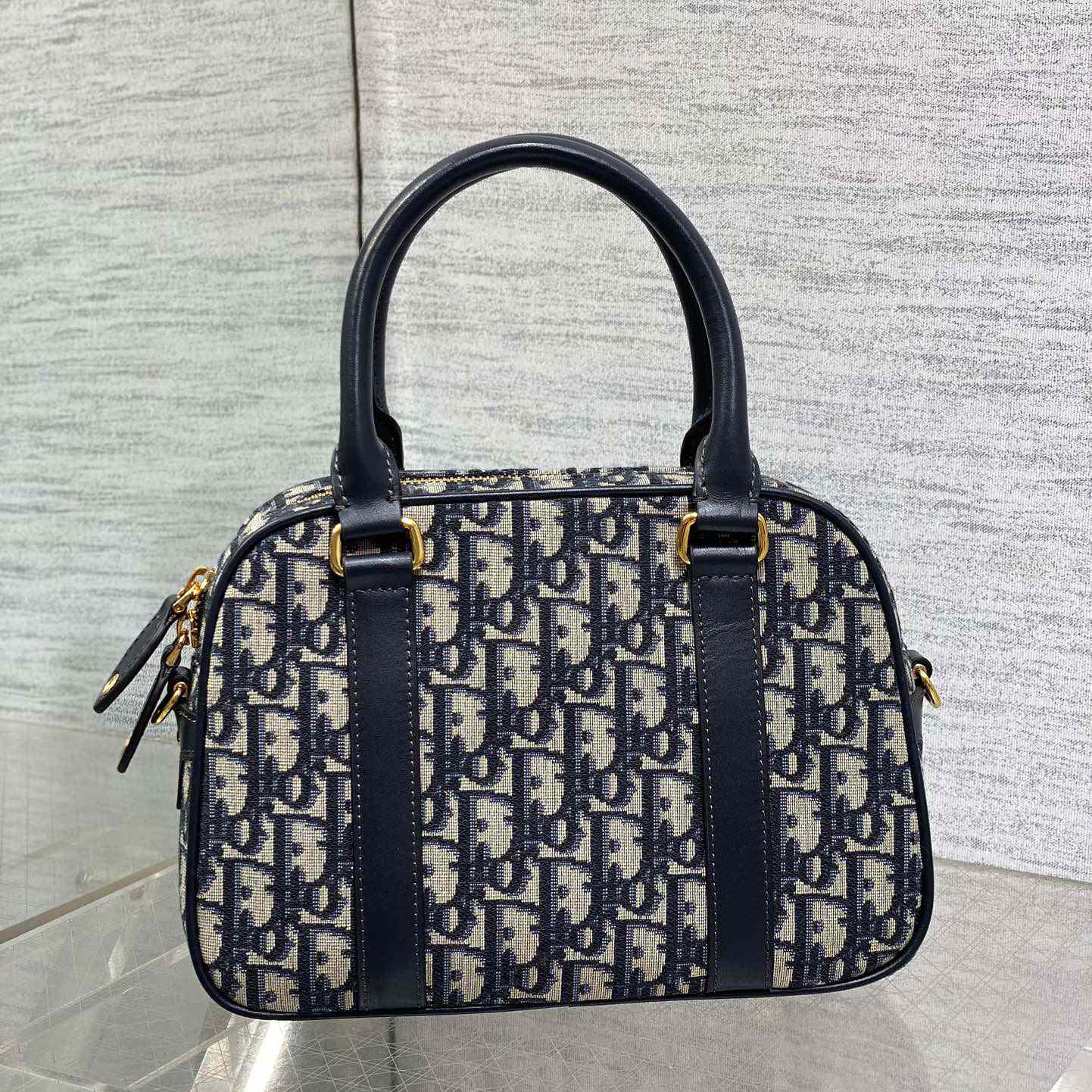 Dior Medium D-Vibe Bowling Bag - DesignerGu