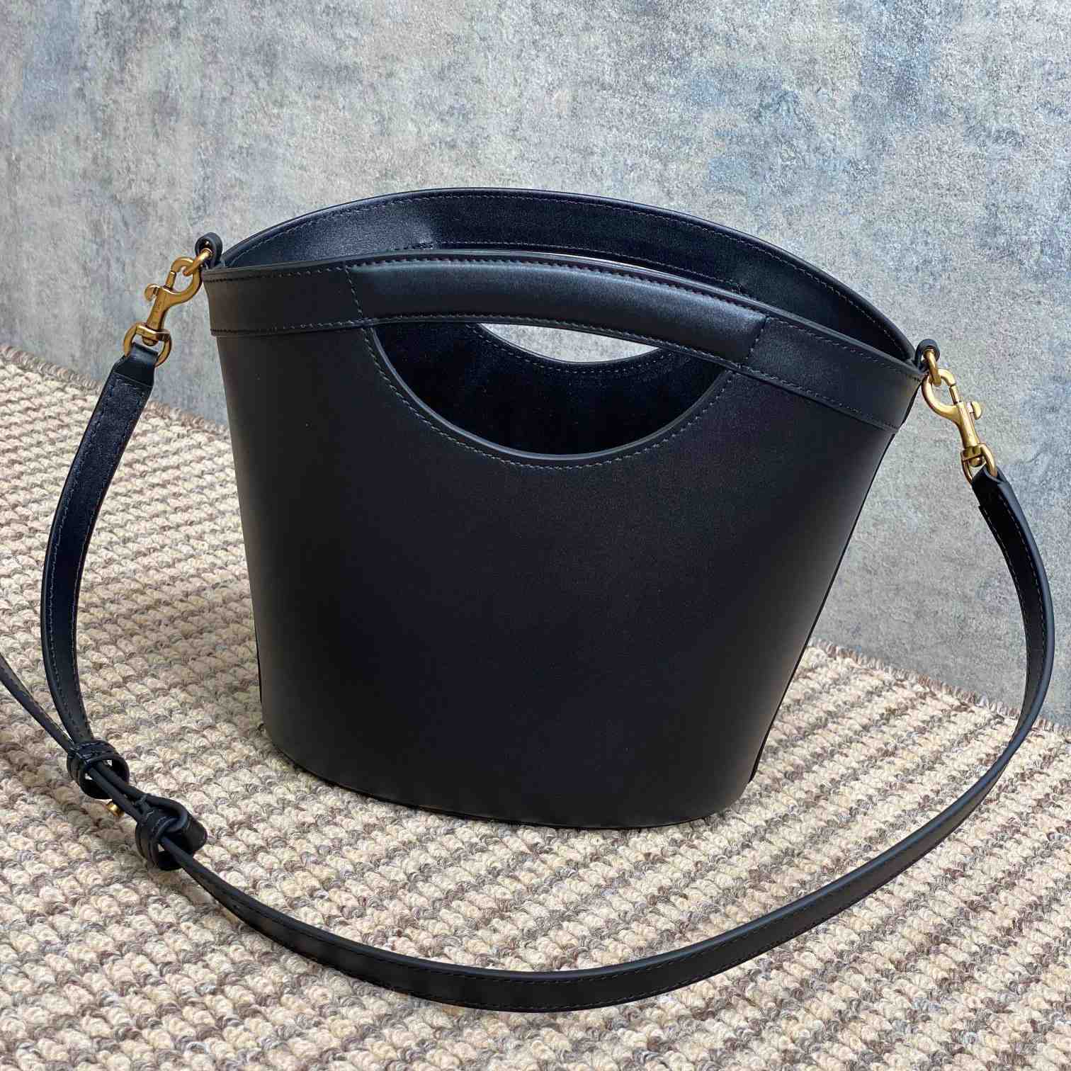 Saint Laurent Celia Mini Tote In Smooth Leather - DesignerGu