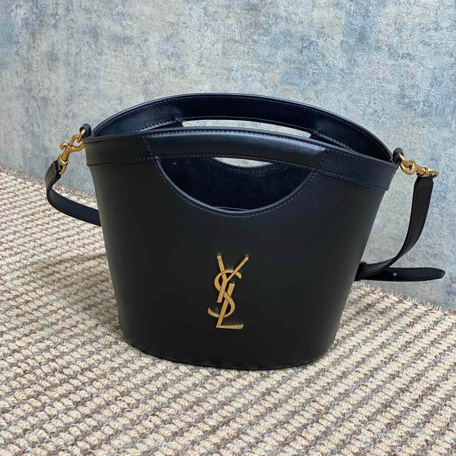 Saint Laurent Celia Mini Tote In Smooth Leather - DesignerGu