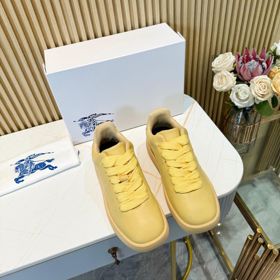 Burberry Leather Box Sneakers - DesignerGu