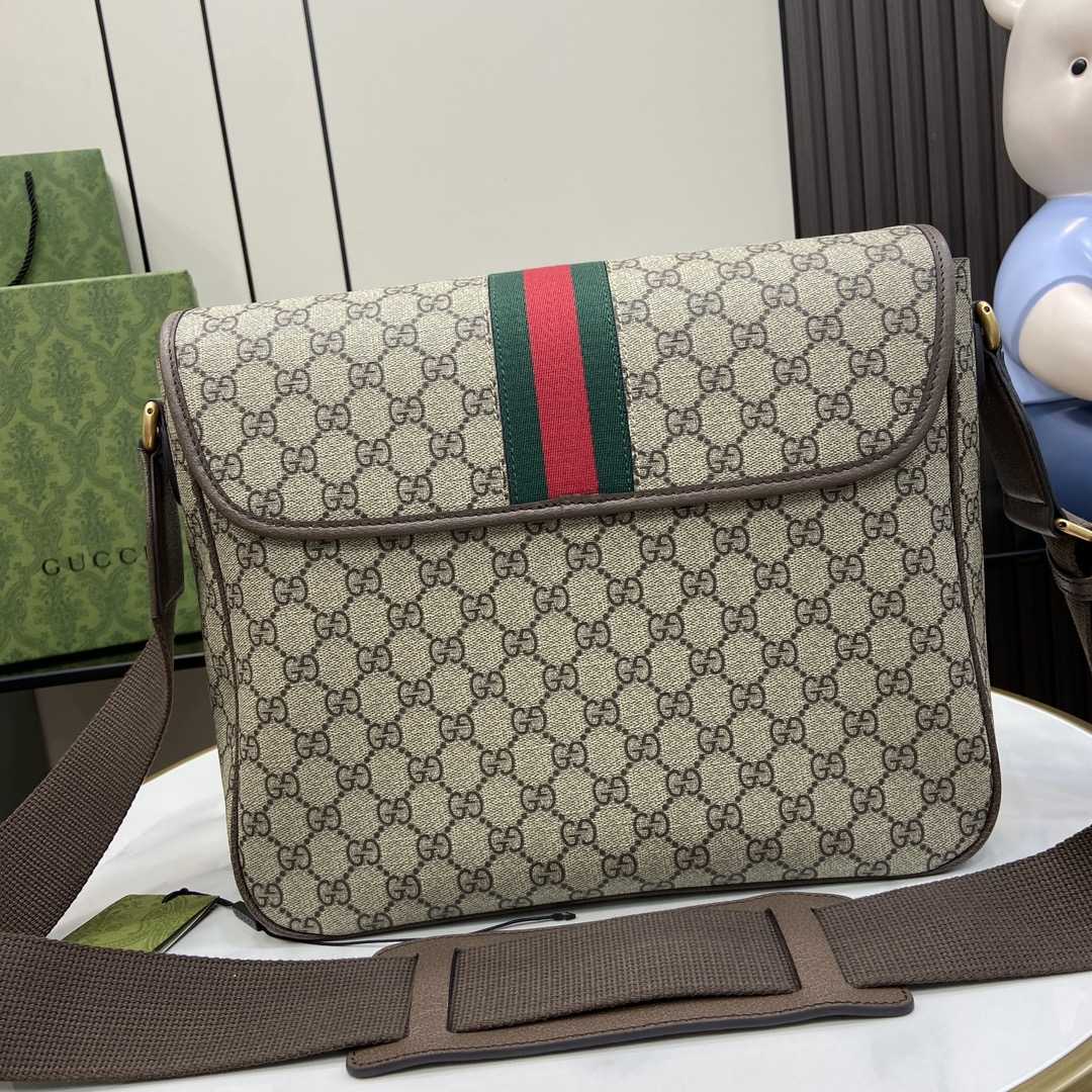 Gucci Ophidia GG Large Crossbody Bag - DesignerGu