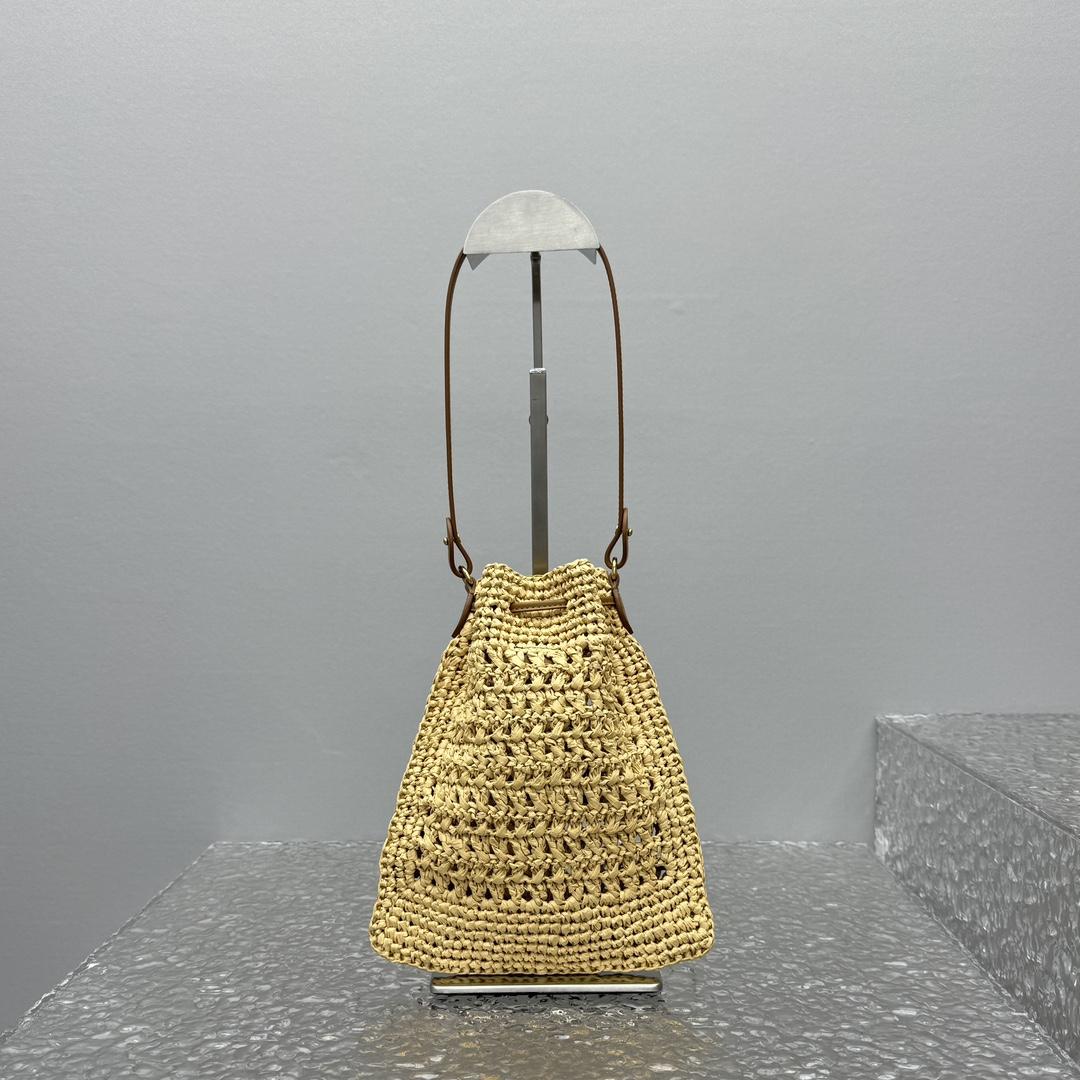 Miu Miu Woven Fabric Mini-bag - DesignerGu