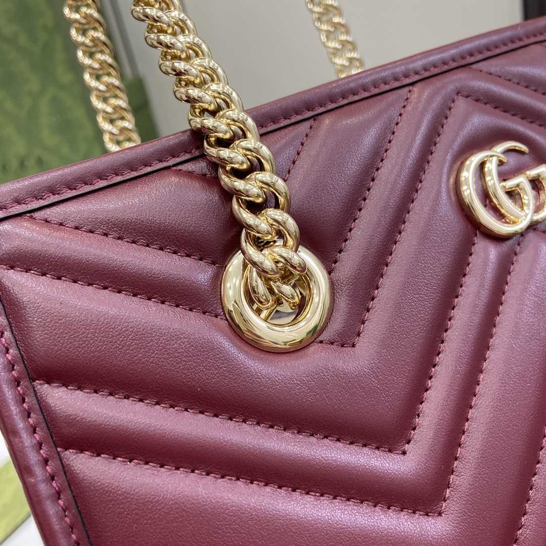 Gucci GG Marmont Small Tote Bag - DesignerGu