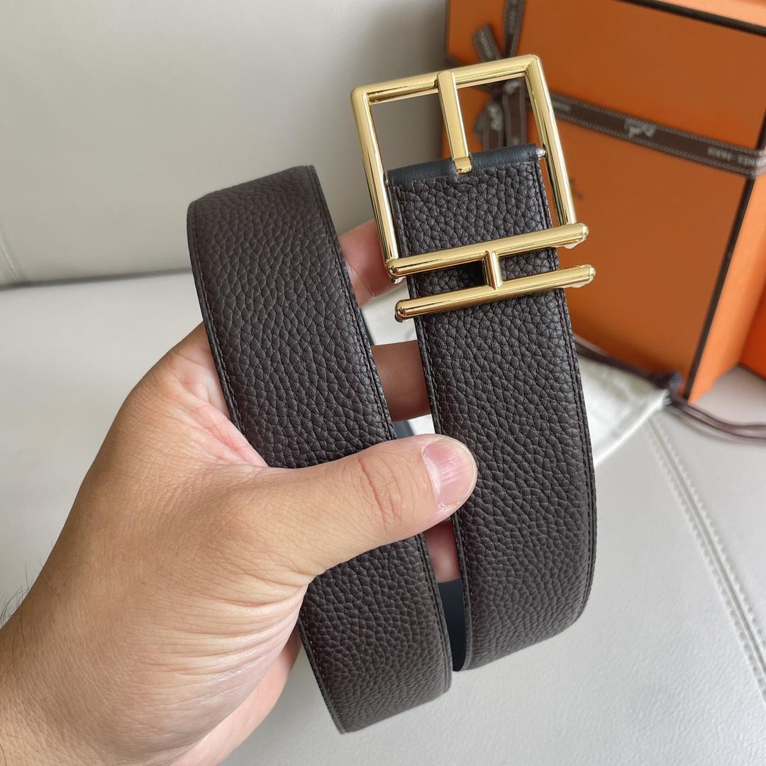 Hermes Leather Belt  38mm - DesignerGu