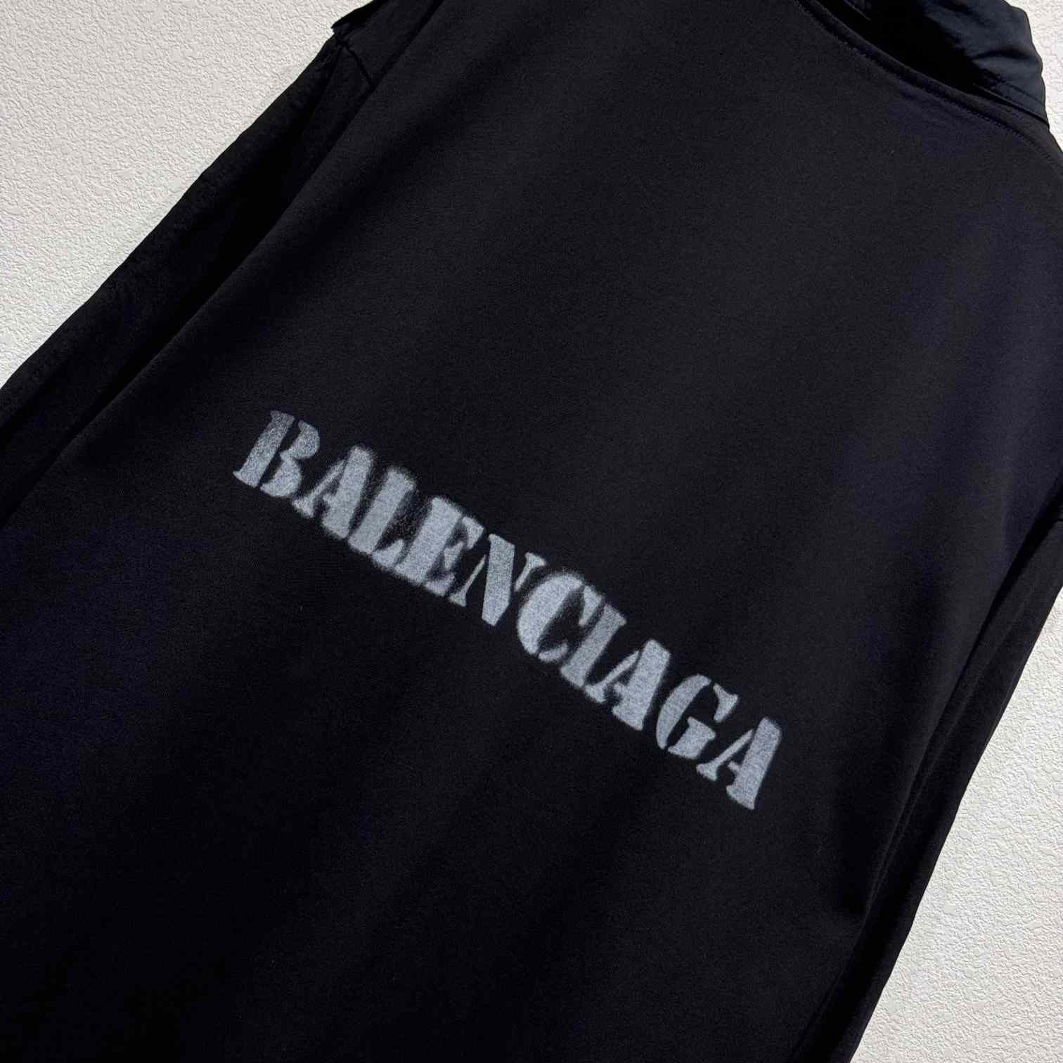 Balenciaga  Shirt Oversized in Black - DesignerGu