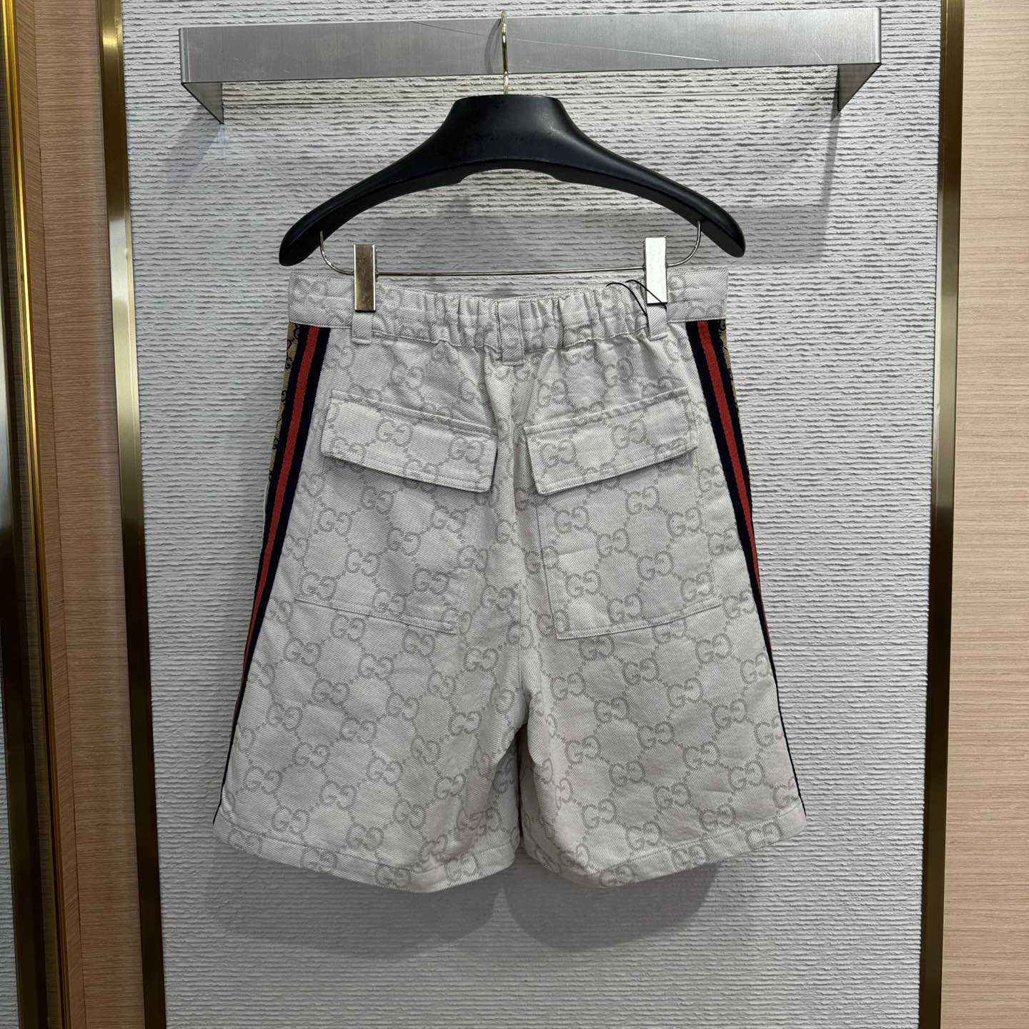 Gucci GG Cotton Jacquard Bermuda Shorts - DesignerGu